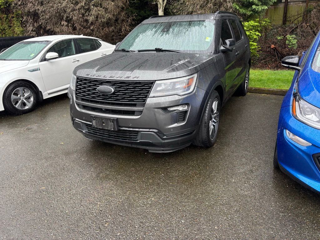Gray (Magnetic Metallic) 2018 Ford Explorer Sport AWD SUV / Crossover All-Wheel Drive 6-Speed Automatic
