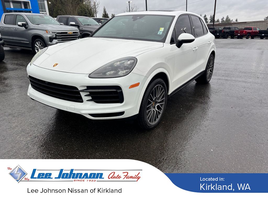 White 2021 Porsche Cayenne S AWD SUV / Crossover All-Wheel Drive 8-Speed Automatic