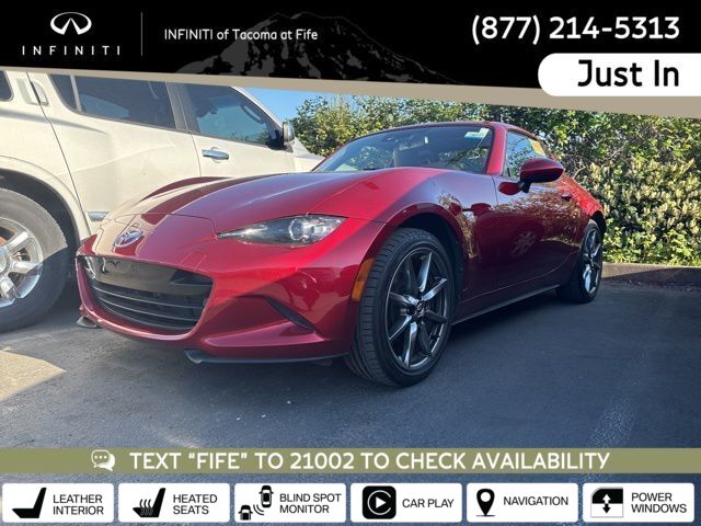 Soul Red Crystal Metallic 2022 Mazda MX-5 Miata RF Grand Touring RWD Convertible Rear-Wheel Drive 6-Speed Manual