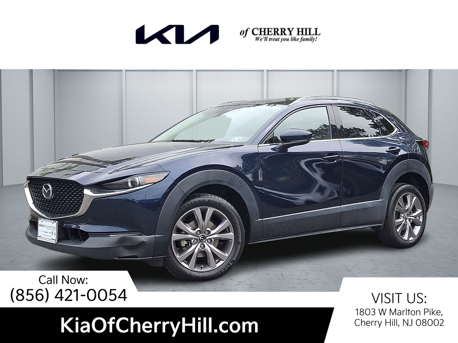 Deep Crystal Blue Mica - 42M 2020 Mazda CX-30 Premium AWD SUV / Crossover All-Wheel Drive 6-Speed Automatic