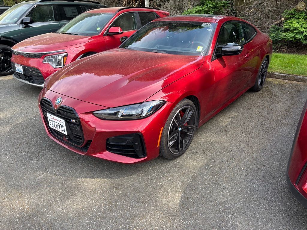 Vegas Red Metallic 2026 BMW 4 Series M440i Coupe xDrive Coupe All-Wheel Drive 8-Speed Automatic