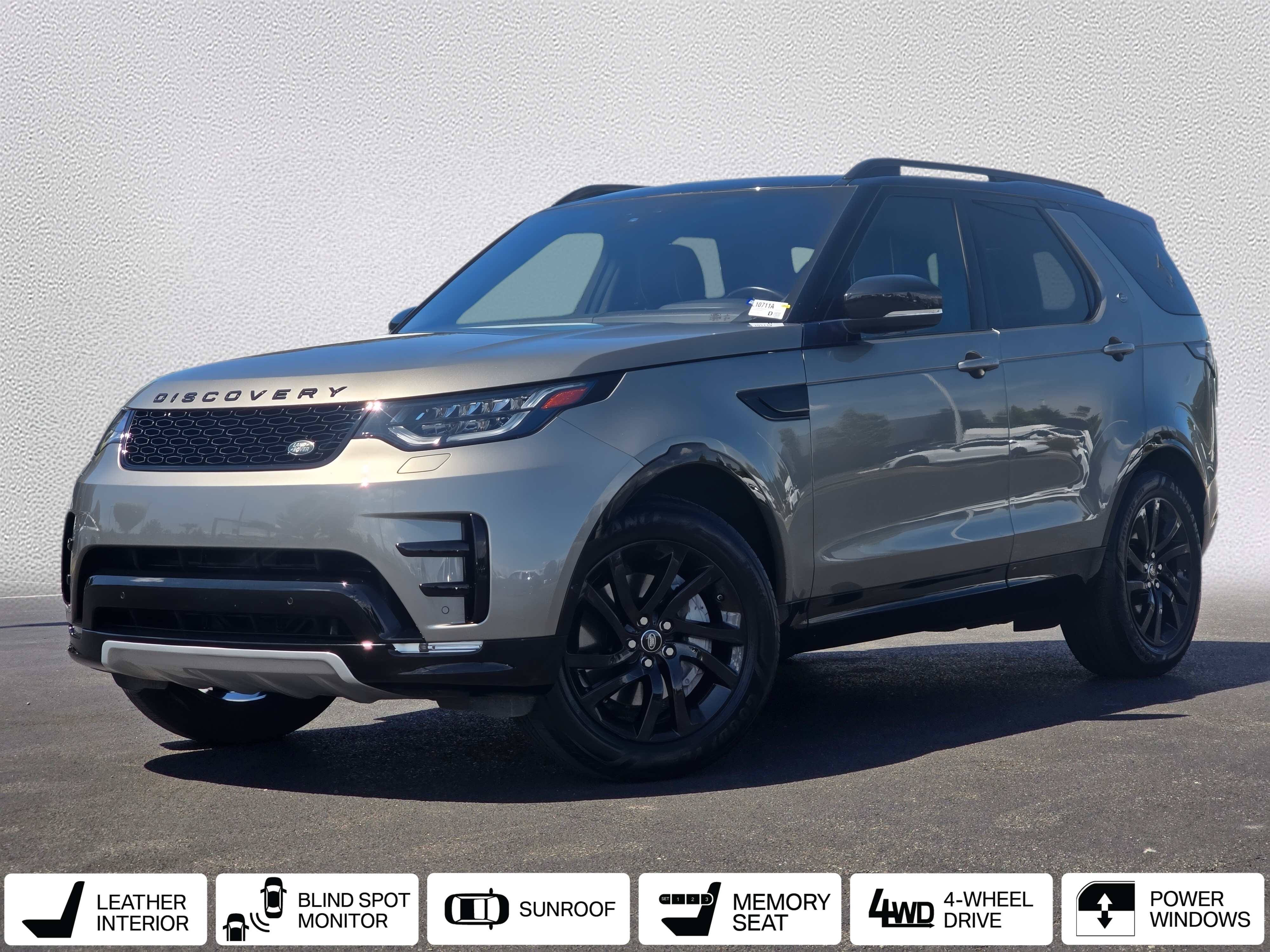 Silicon Silver Premium Metallic 2019 Land Rover Discovery V6 HSE AWD SUV / Crossover All-Wheel Drive 8-Speed Automatic