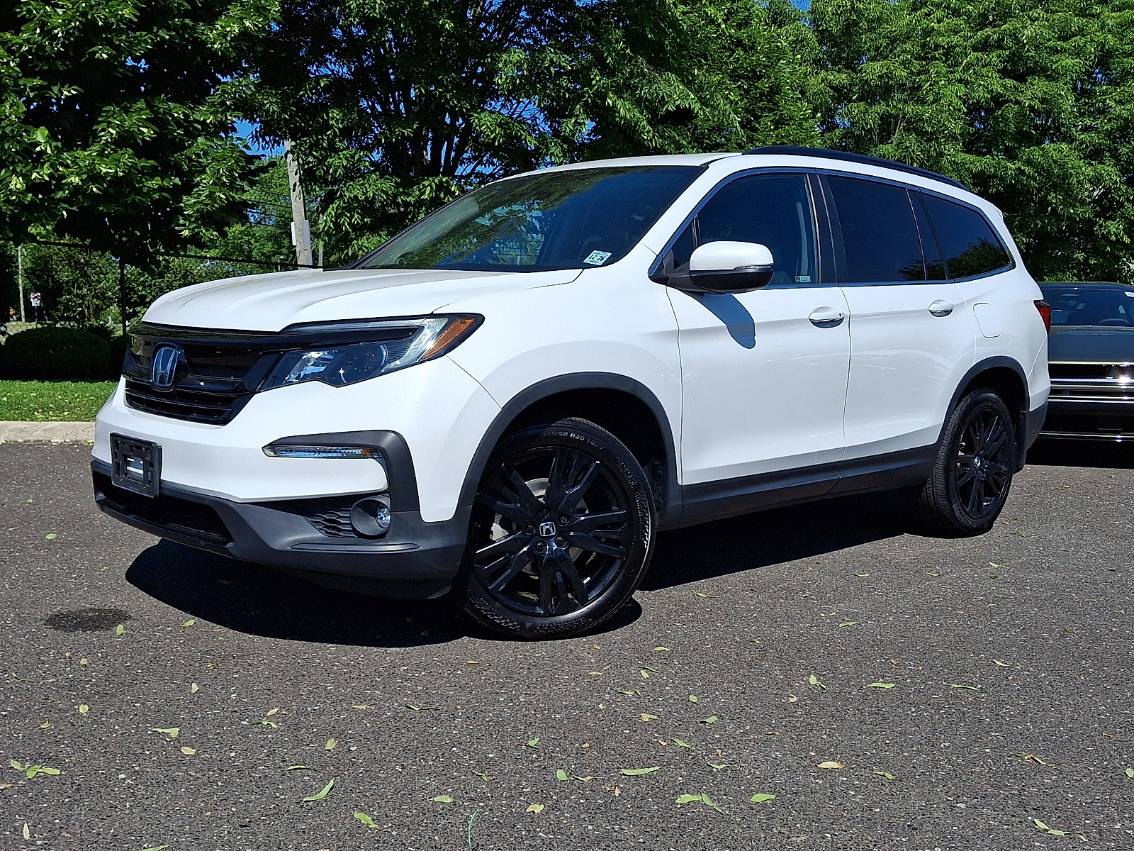 Platinum White Pearl 2021 Honda Pilot SE AWD SUV / Crossover All-Wheel Drive 9-Speed Automatic