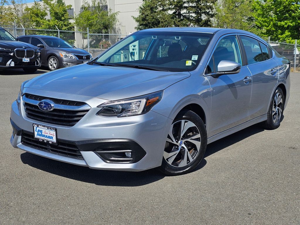 Ice Silver Metallic 2022 Subaru Legacy Sedan All-Wheel Drive Continuously Variable Transmission