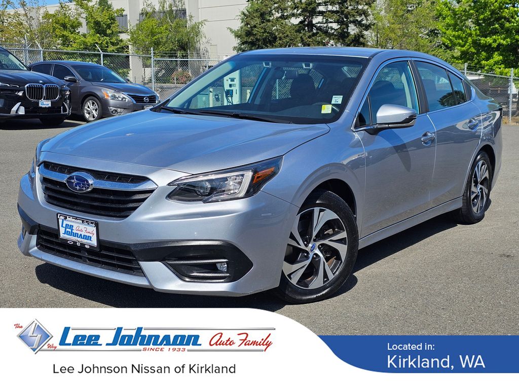 Ice Silver Metallic 2022 Subaru Legacy Sedan All-Wheel Drive Continuously Variable Transmission