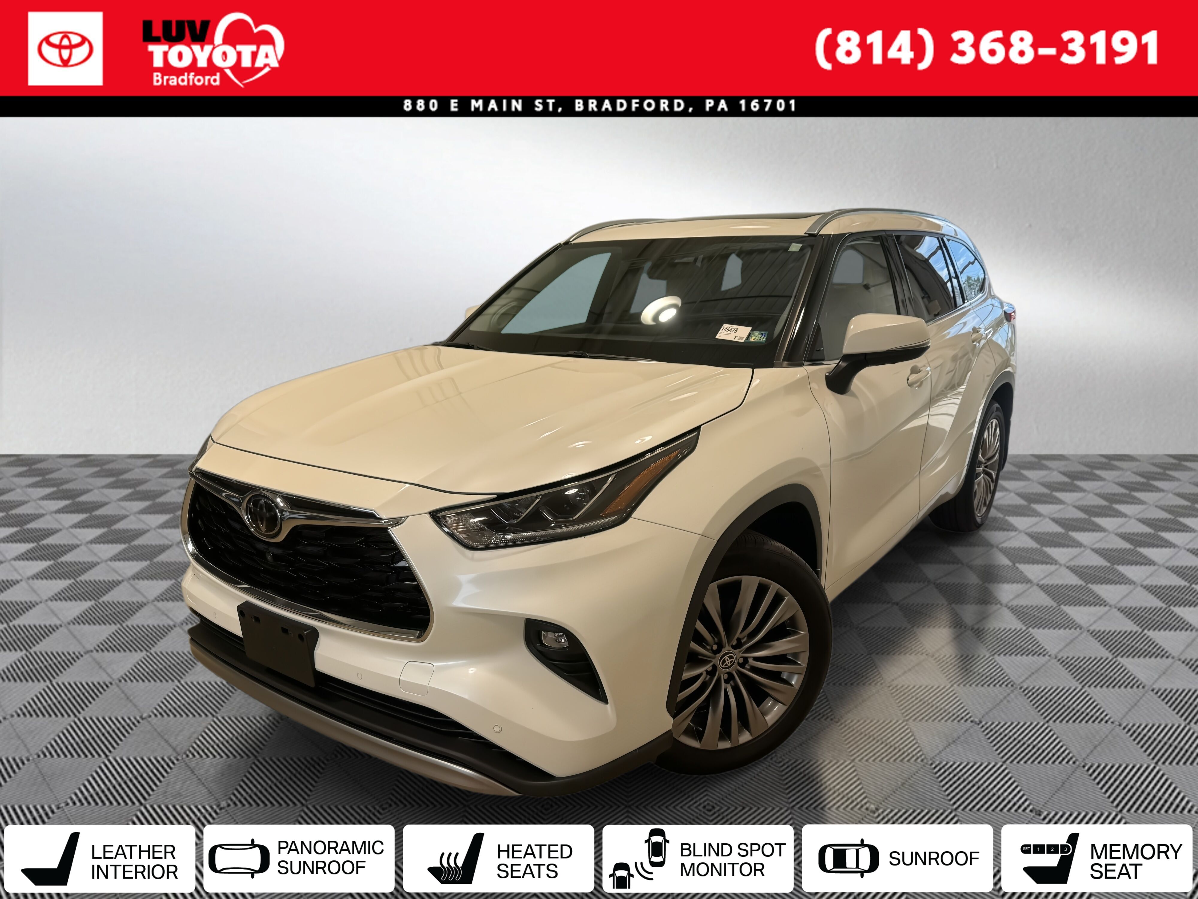 2021 Toyota Highlander Platinum AWD