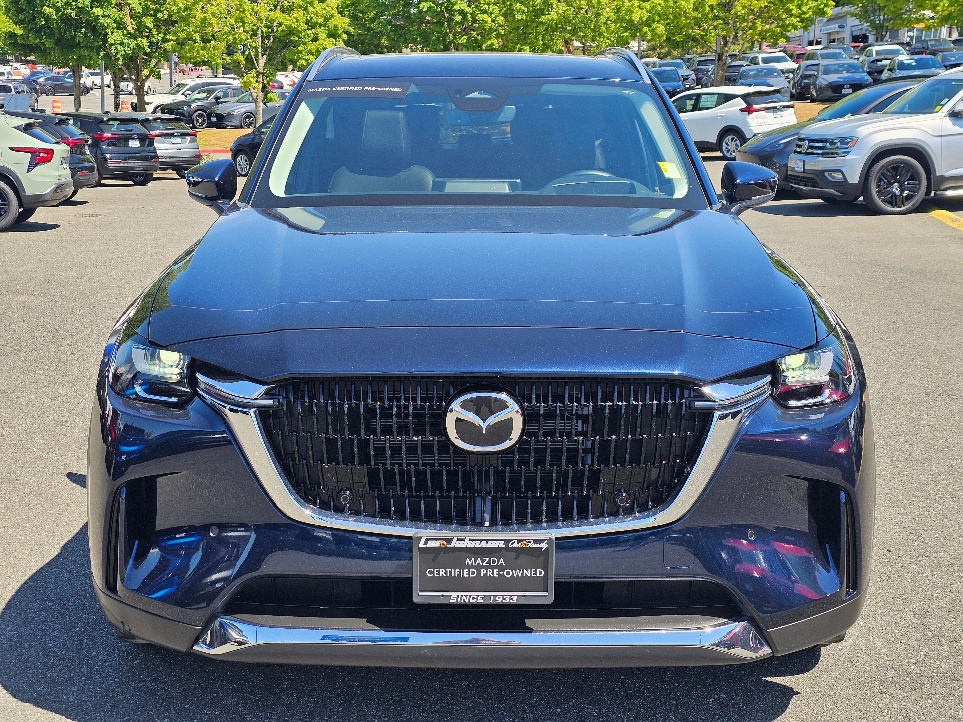 Blue 2024 Mazda CX-90 PHEV Premium AWD SUV / Crossover All-Wheel Drive Automatic