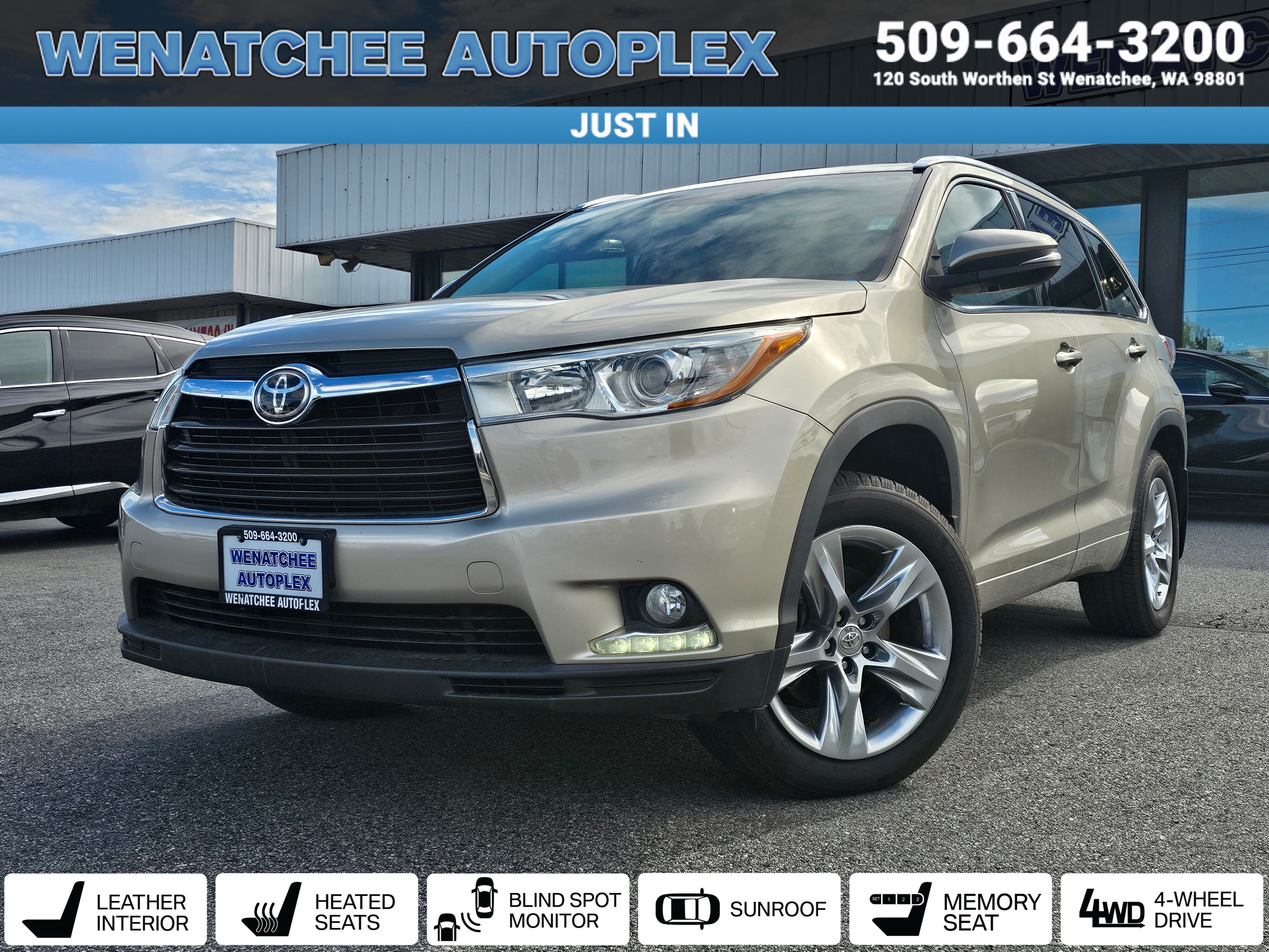2014 Toyota Highlander Limited Platinum AWD