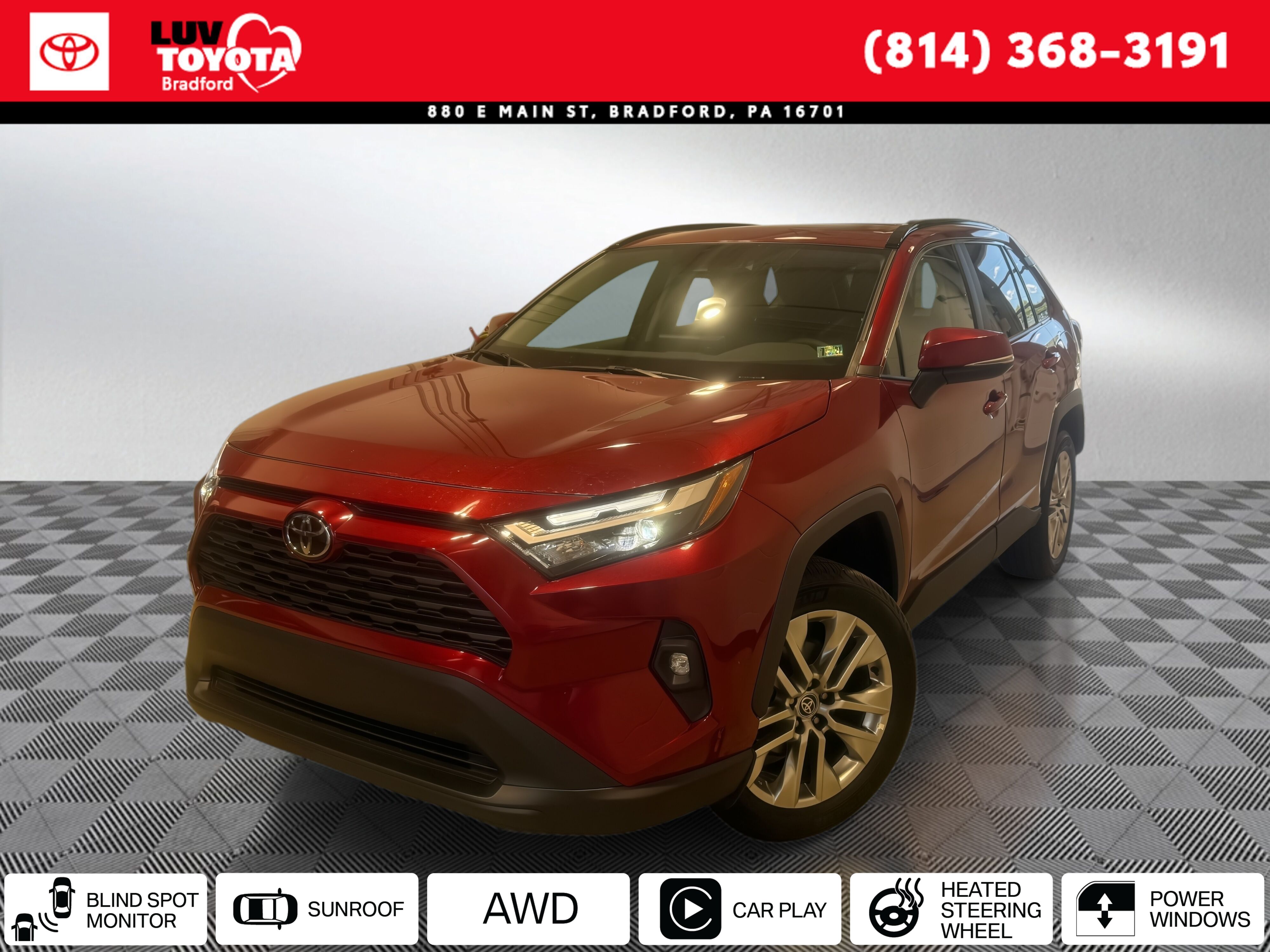 Pearl 2025 Toyota RAV4 XLE Premium AWD SUV / Crossover All-Wheel Drive 8-Speed Automatic