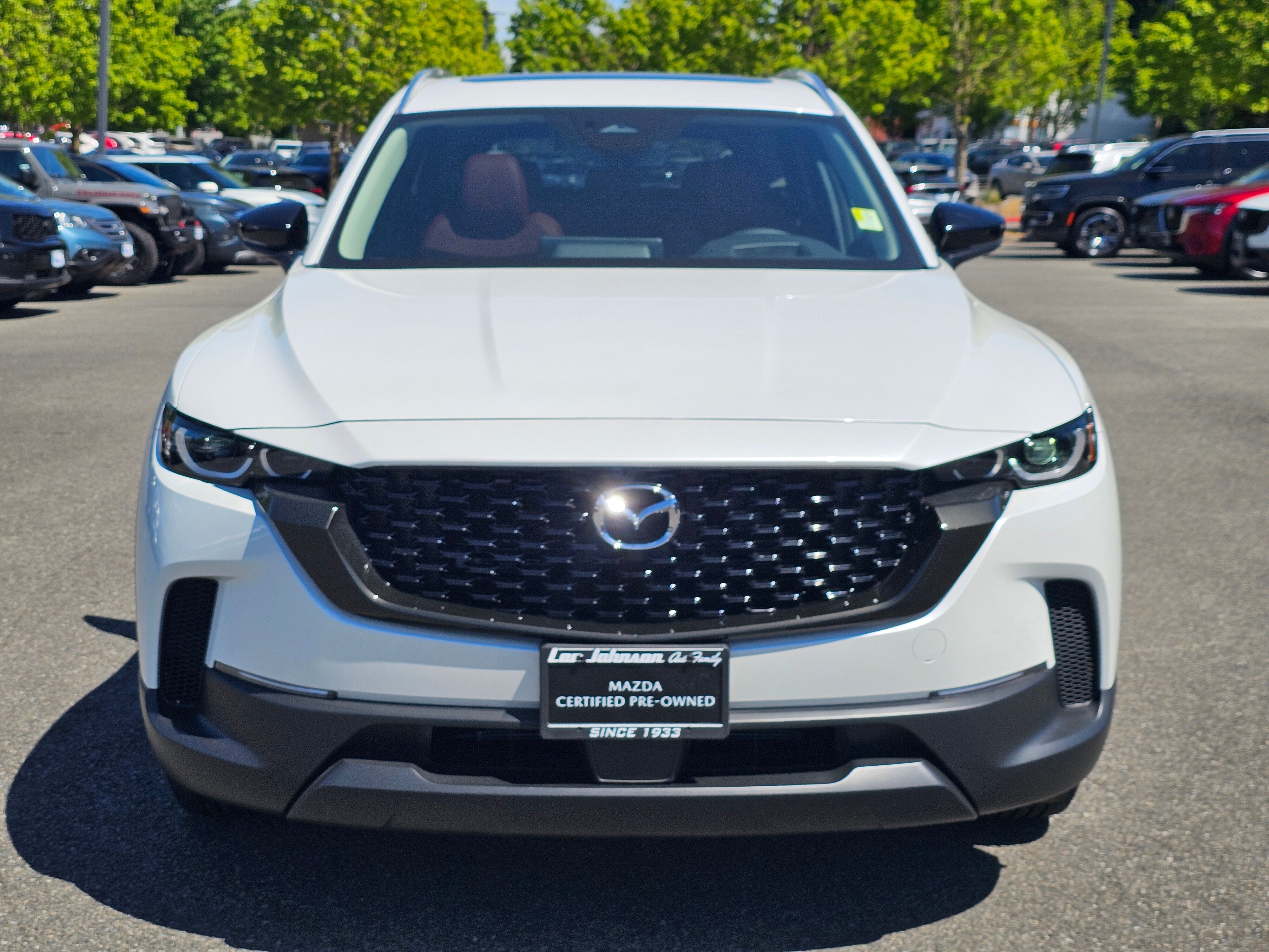White 2025 Mazda CX-50 SUV / Crossover All-Wheel Drive Continuously Variable Transmission