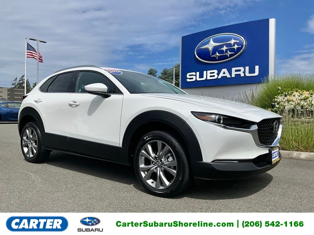 Snowflake White Pearl Mica 2024 Mazda CX-30 2.5 S Premium AWD SUV / Crossover All-Wheel Drive 6-Speed Automatic