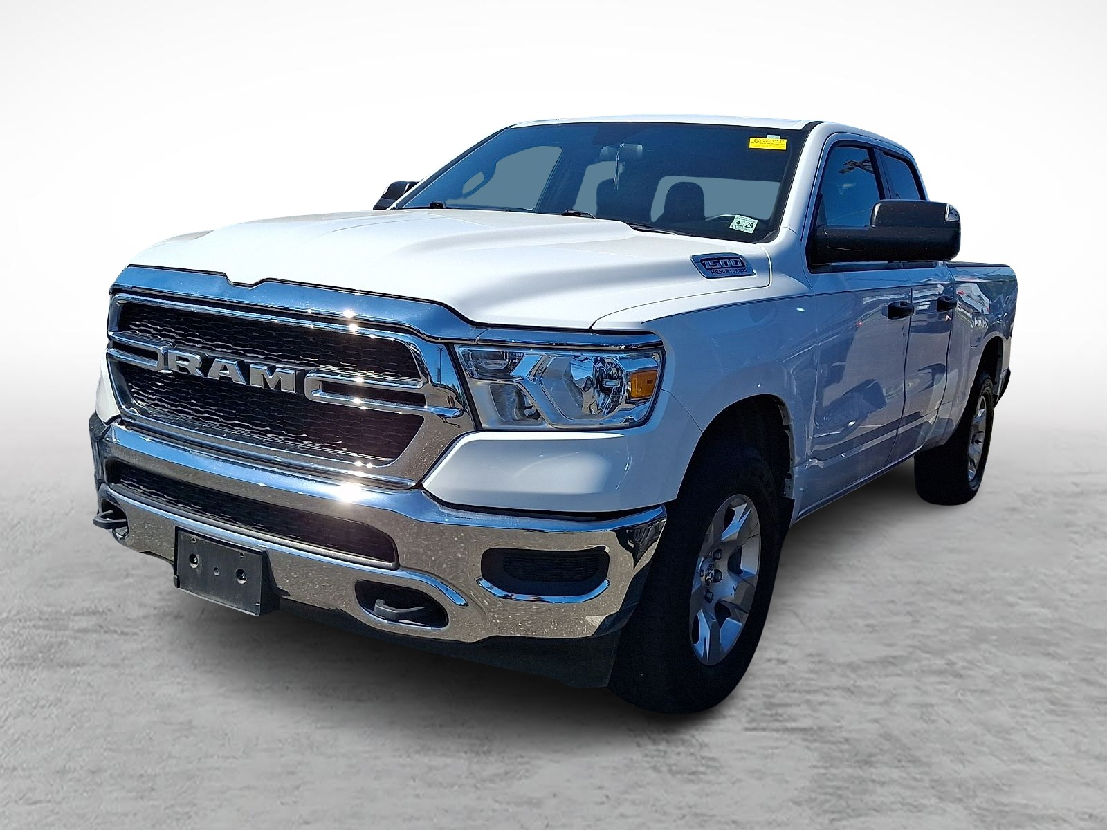 Bright White Clearcoat 2024 RAM 1500 Tradesman Quad Cab 4WD Pickup Truck Four-Wheel Drive 8-Speed Automatic