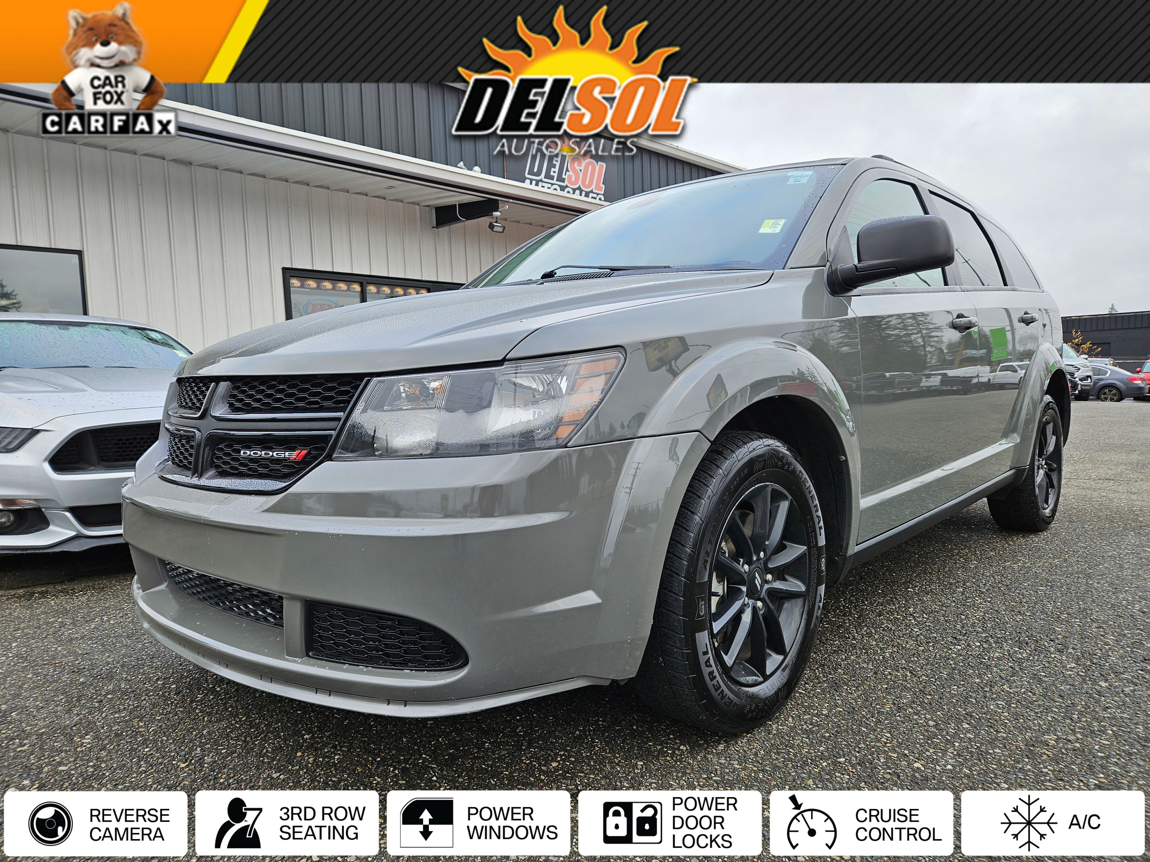 Destroyer Gray Clearcoat 2020 Dodge Journey SE Value FWD SUV / Crossover Front-Wheel Drive 4-Speed Automatic