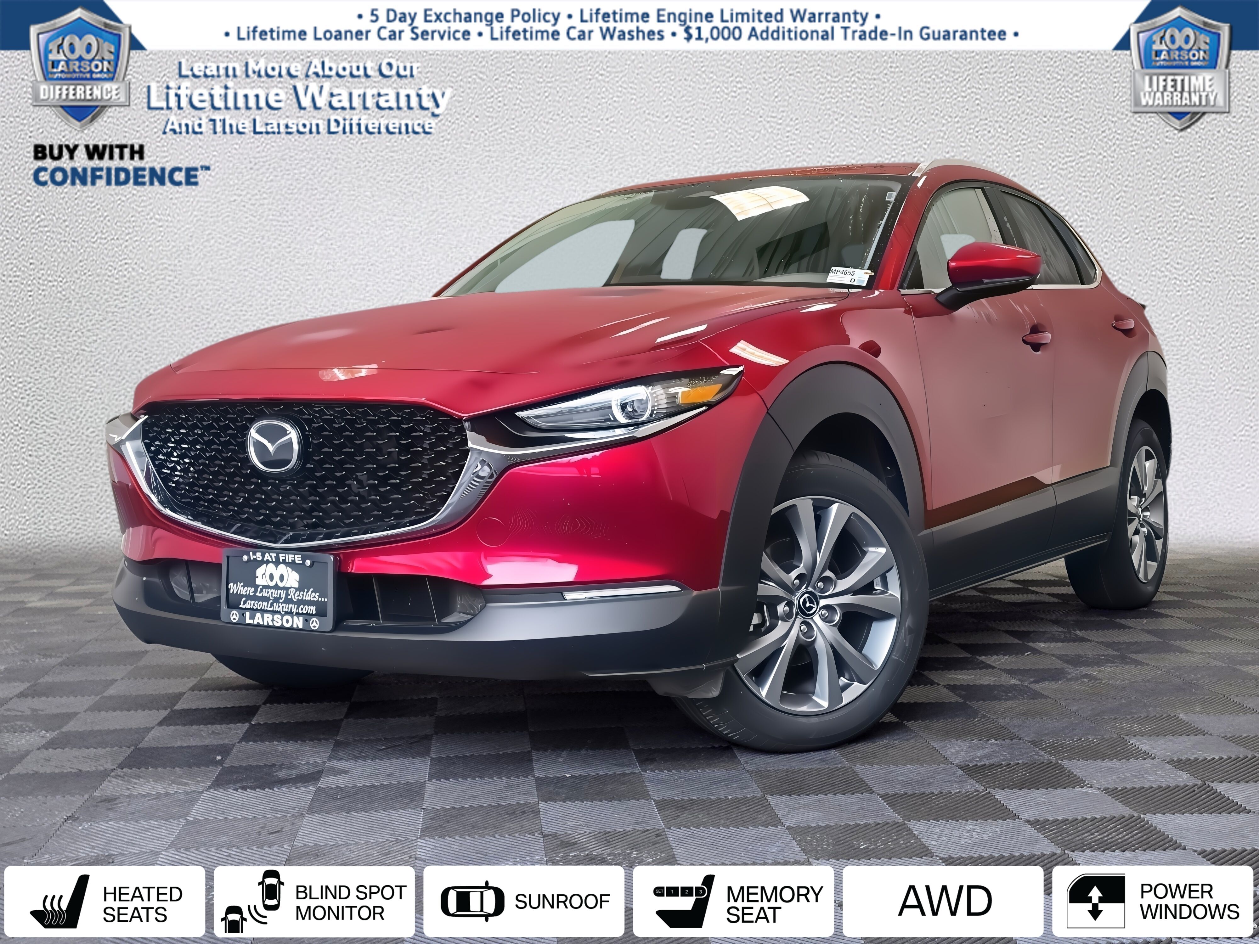 Soul Red Crystal Metallic 2025 Mazda CX-30 2.5 S Preferred AWD SUV / Crossover All-Wheel Drive 6-Speed Automatic