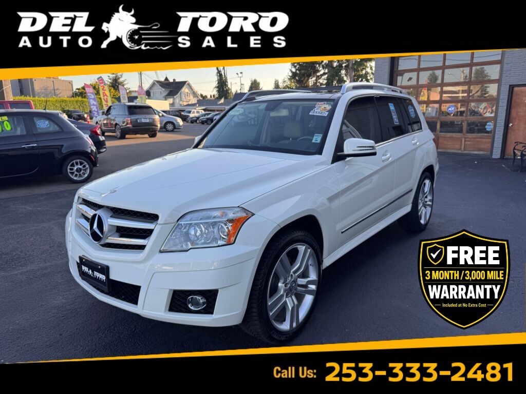 Diamond White Metallic 2012 Mercedes-Benz GLK 350 SUV / Crossover Rear-Wheel Drive 7-Speed Automatic