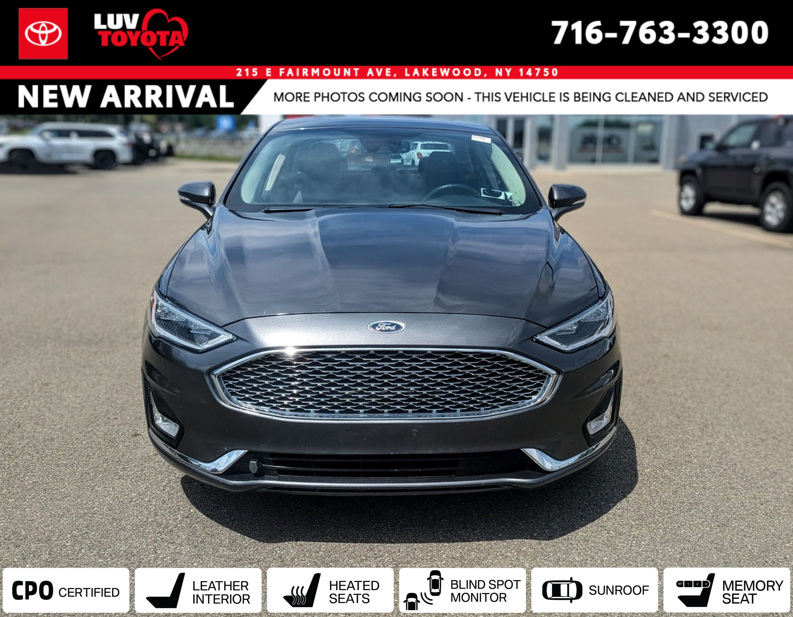2019 Ford Fusion Hybrid Titanium FWD