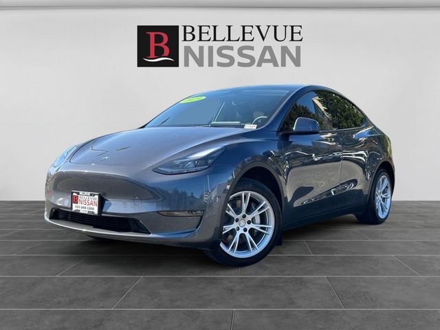 Midnight Silver Metallic 2023 Tesla Model Y Long Range AWD SUV / Crossover All-Wheel Drive 1-Speed Automatic