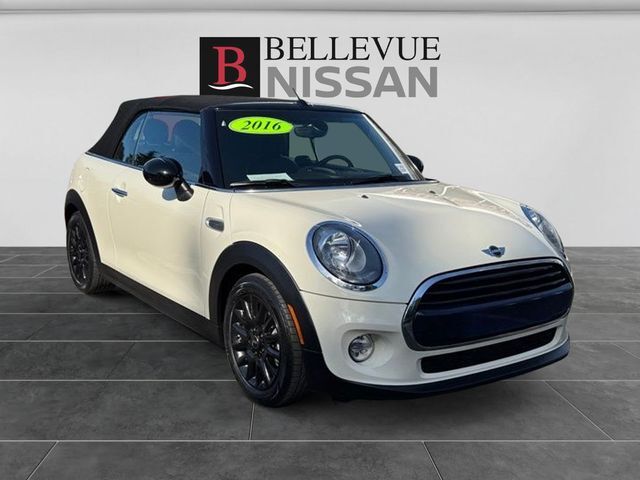 Pepper White 2016 MINI Cooper Convertible FWD Convertible Front-Wheel Drive 6-Speed Automatic