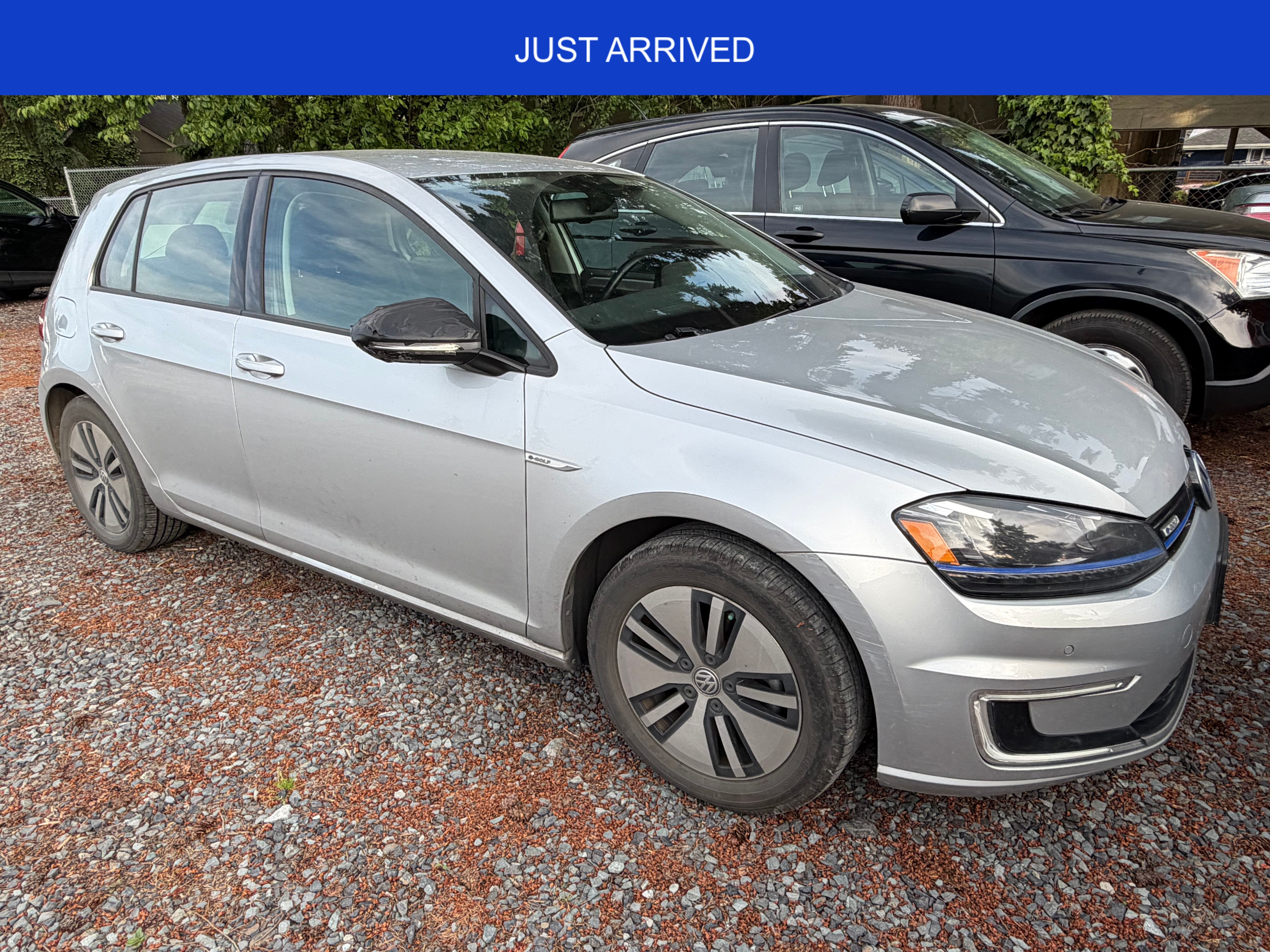 Reflex Silver Metallic 2015 Volkswagen e-Golf SEL Premium Hatchback Front-Wheel Drive Automatic