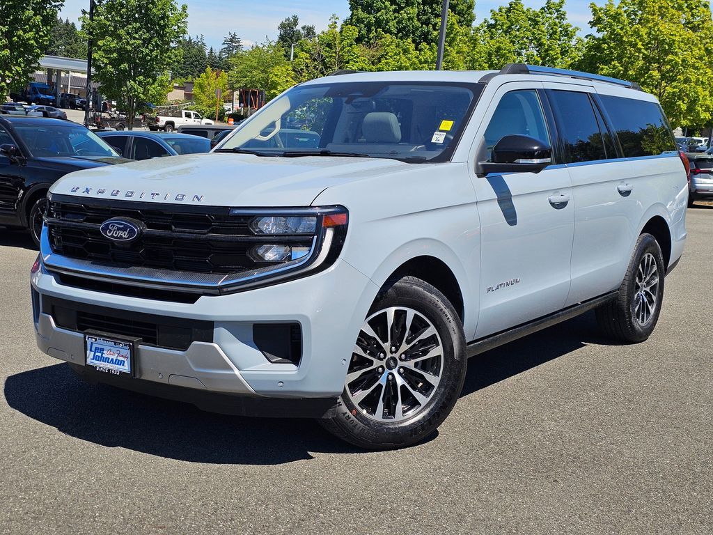 Glacier Gray Metallic TriCoat 2025 Ford Expedition SUV / Crossover Four-Wheel Drive Automatic