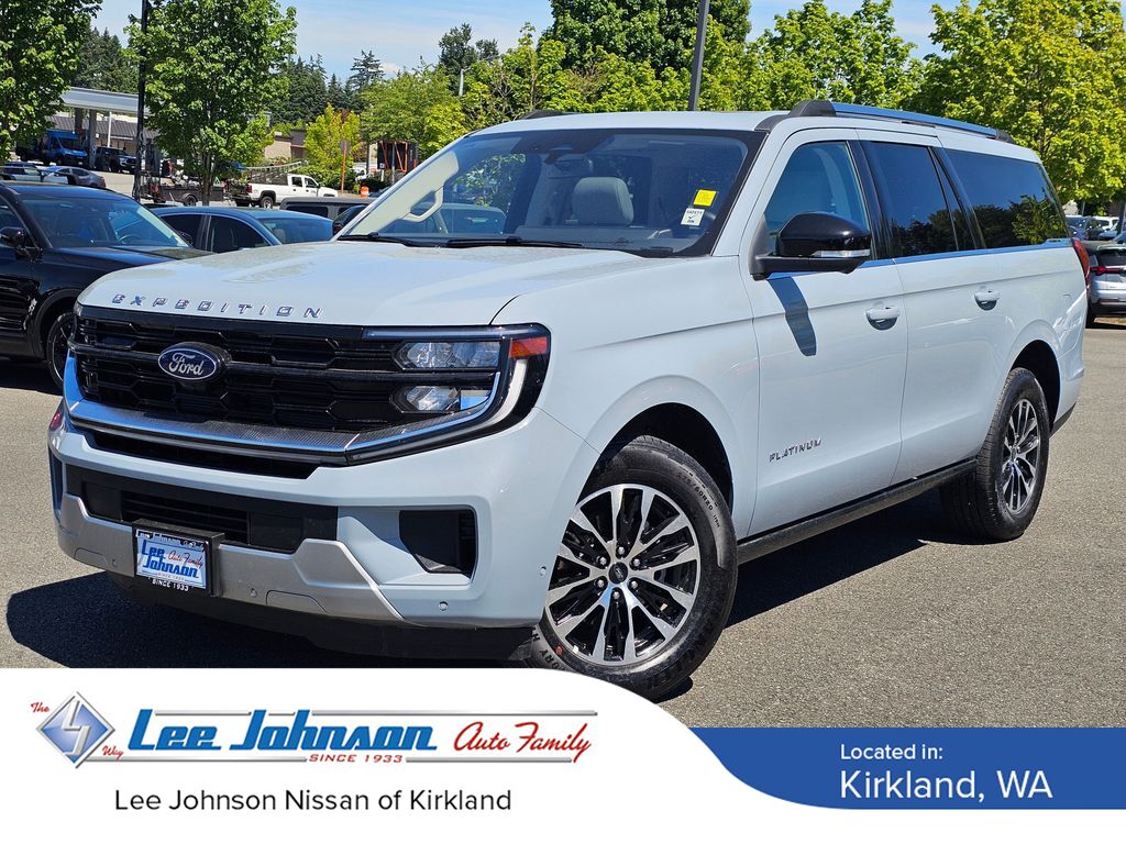 Glacier Gray Metallic TriCoat 2025 Ford Expedition SUV / Crossover Four-Wheel Drive Automatic