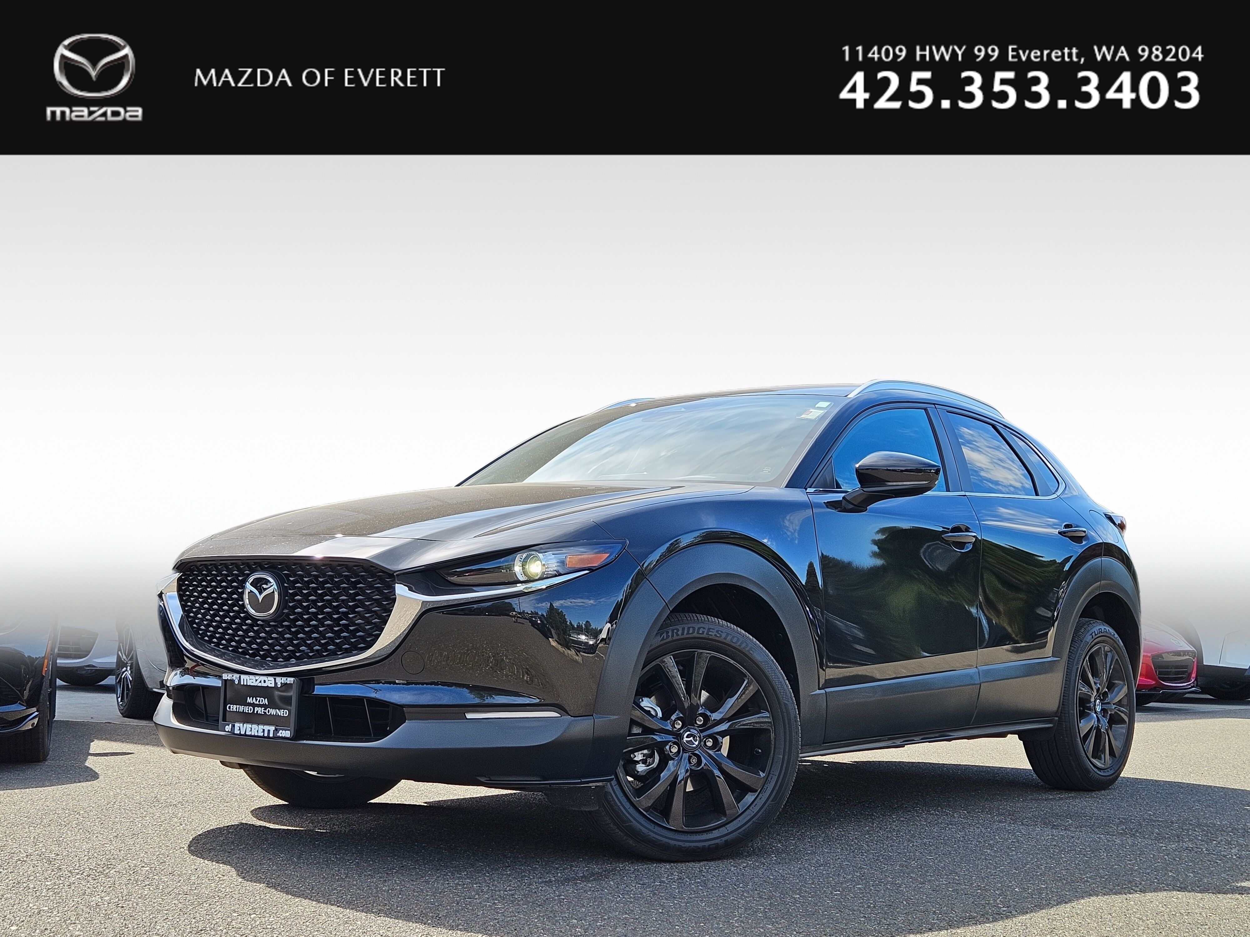 Jet Black Mica 2025 Mazda CX-30 SUV / Crossover All-Wheel Drive 6-Speed Automatic