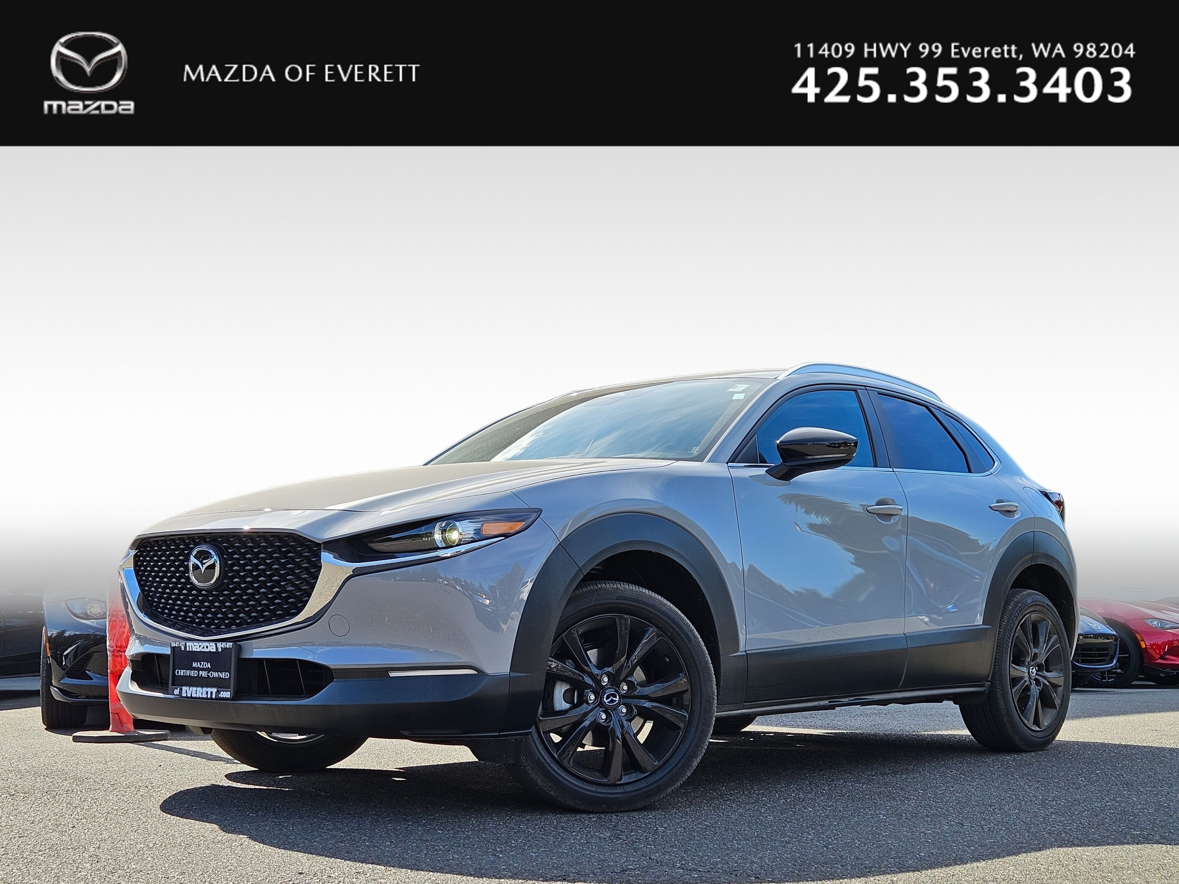 Aero Gray Metallic 2025 Mazda CX-30 SUV / Crossover All-Wheel Drive 6-Speed Automatic