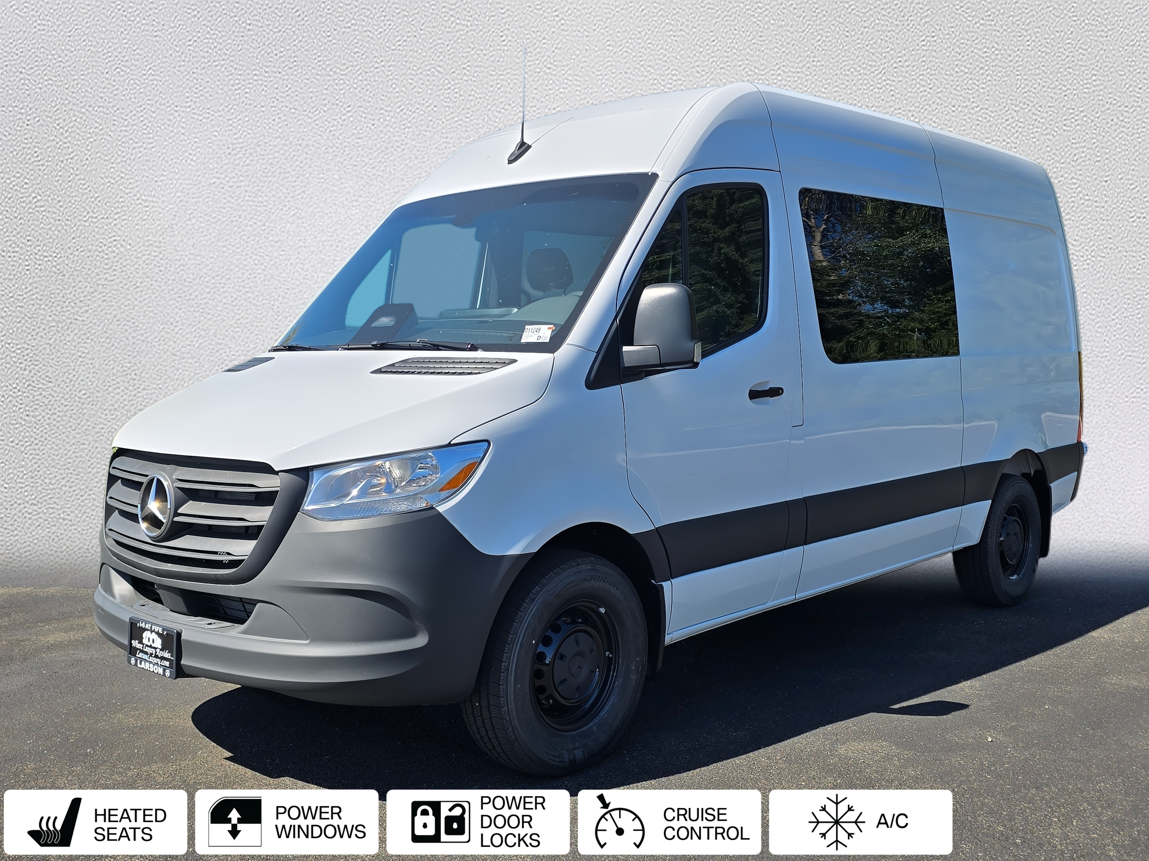 Arctic White 2026 Mercedes-Benz Sprinter Van 9-Speed Automatic