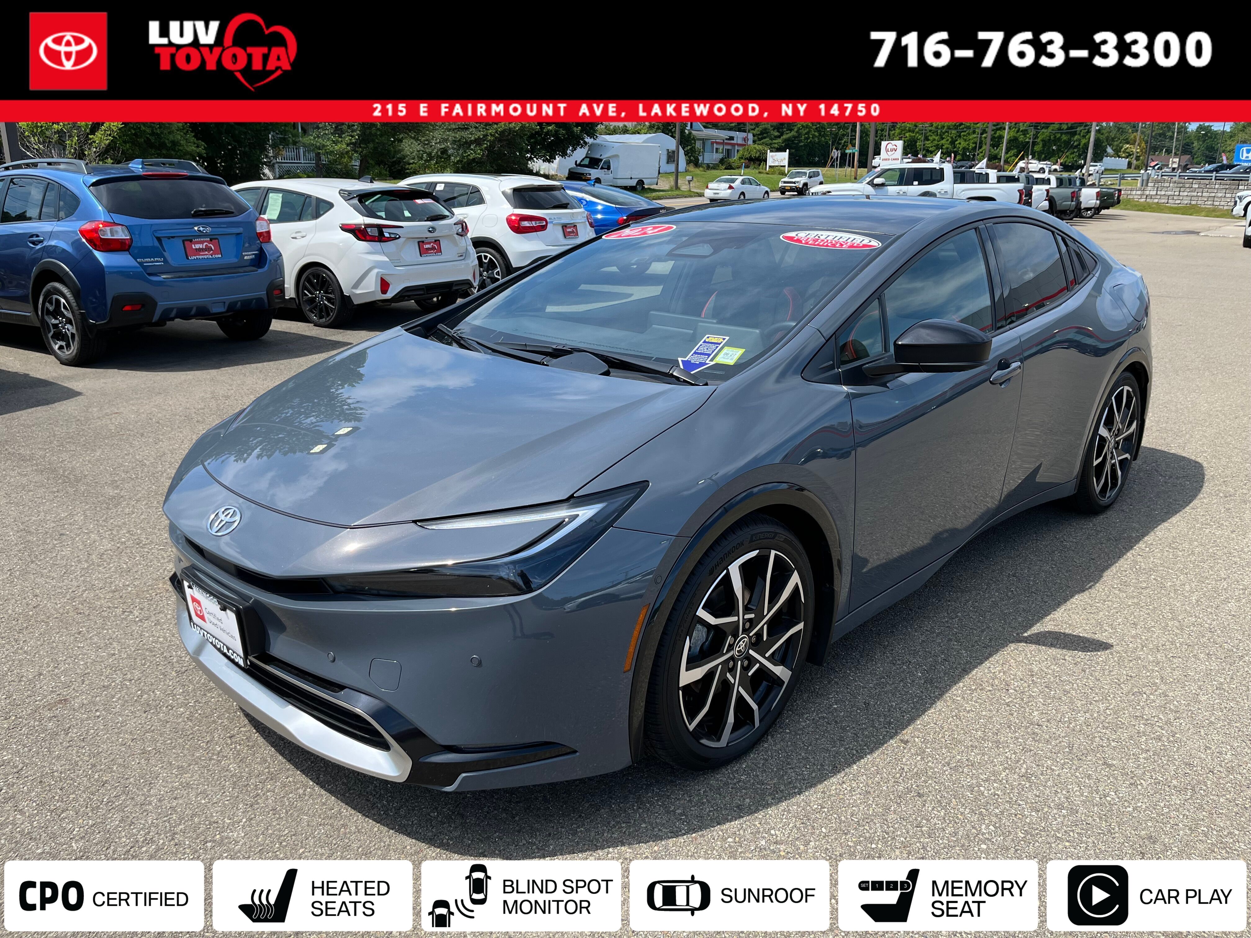  2024 Toyota Prius Prime XSE Premium FWD   