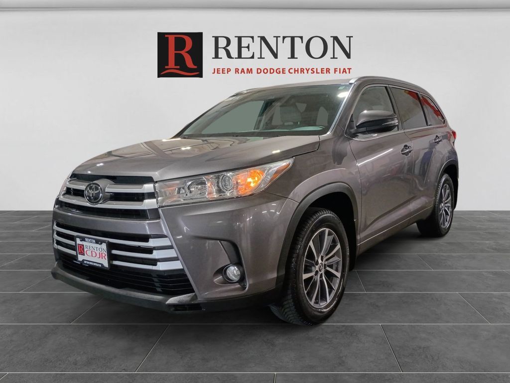Predawn Gray Mica 2018 Toyota Highlander SUV / Crossover All-Wheel Drive 8-Speed Automatic