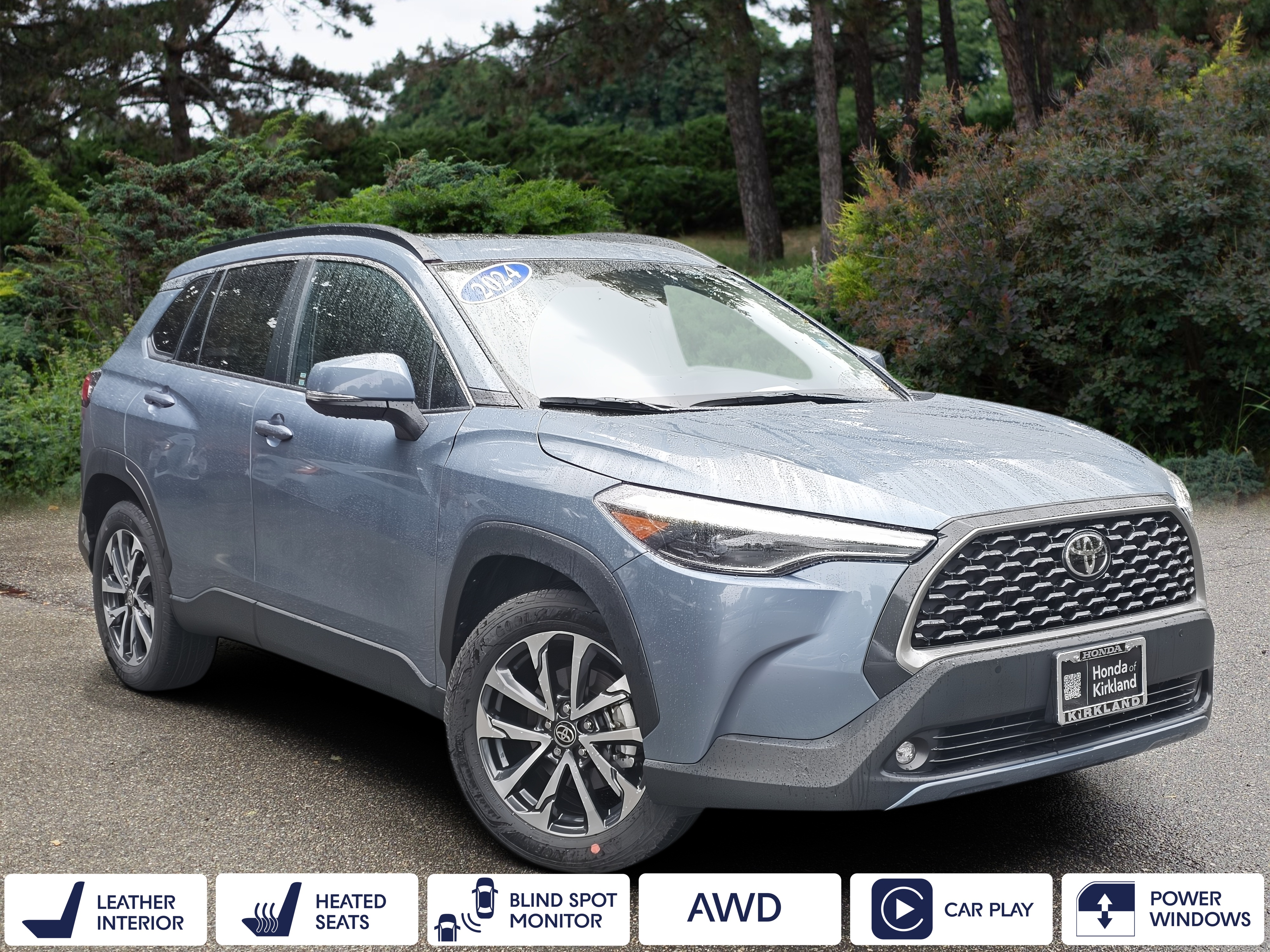 2024 Toyota Corolla Cross Celestite SUV/Crossover Tracción en las cuatro ruedas Transmisión variable continua