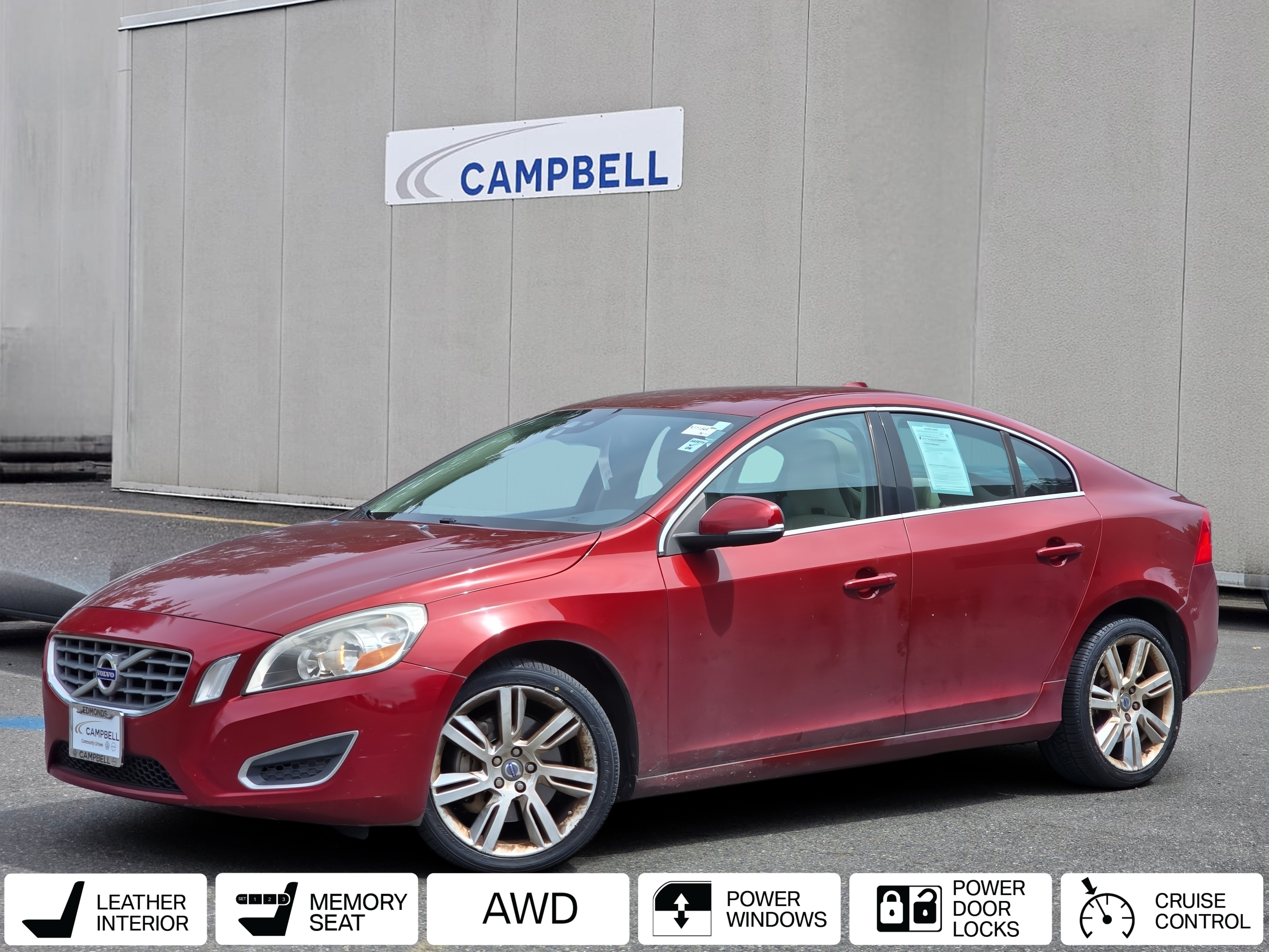 2012 Volvo S60 T6 AWD