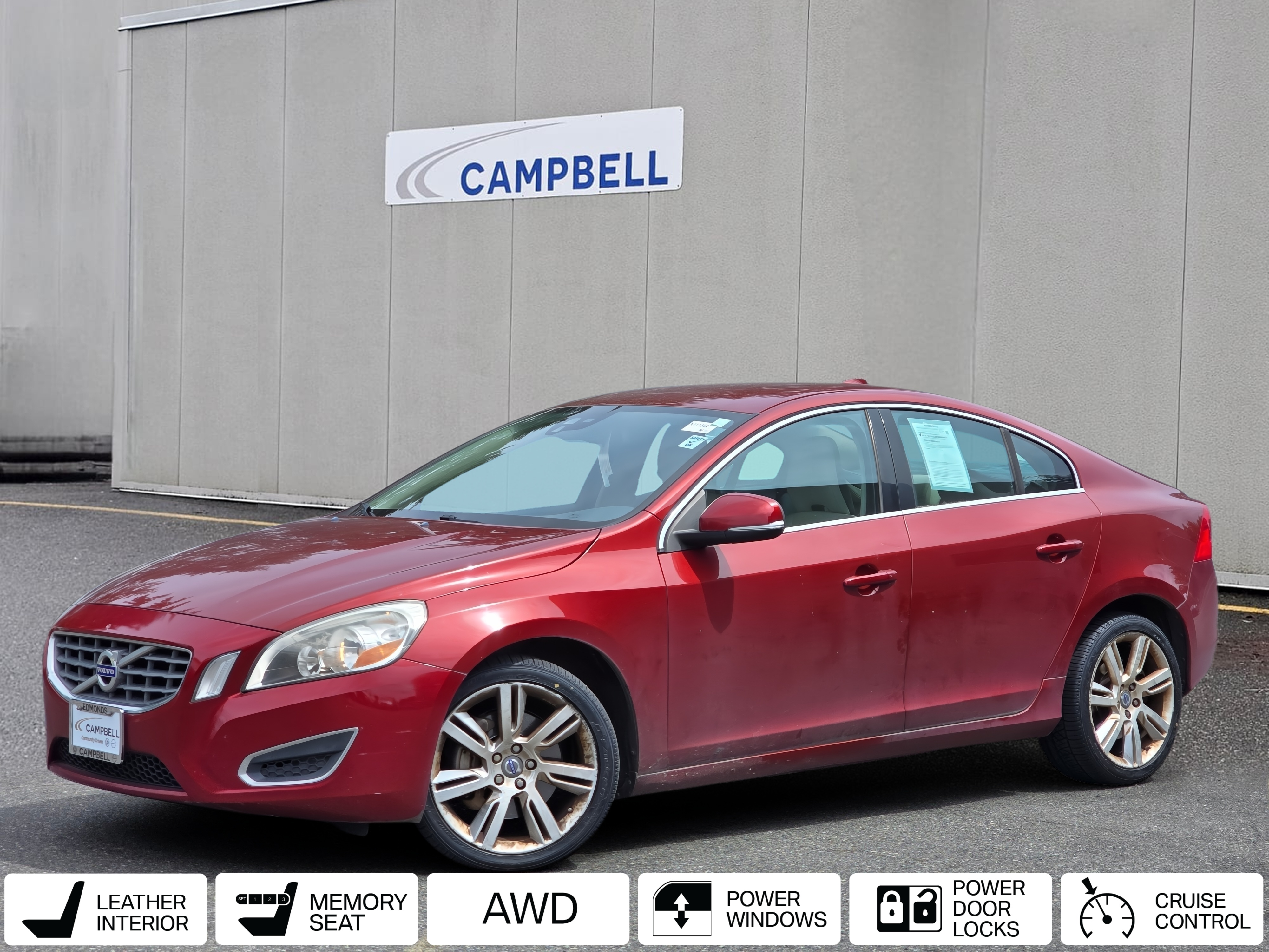 2012 Volvo S60 T6 AWD