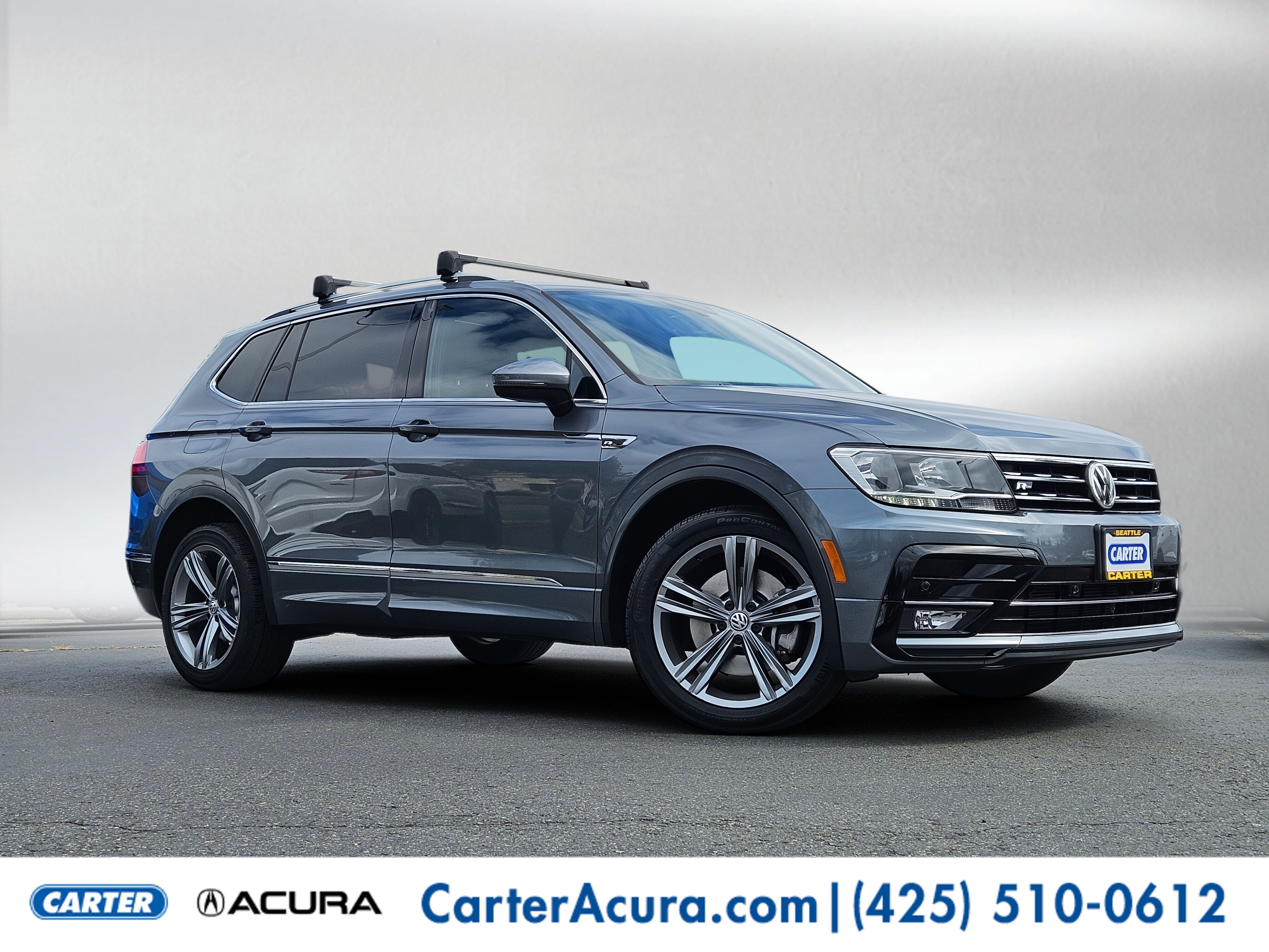 Platinum Gray Metallic 2018 Volkswagen Tiguan SUV / Crossover All-Wheel Drive 8-Speed Automatic
