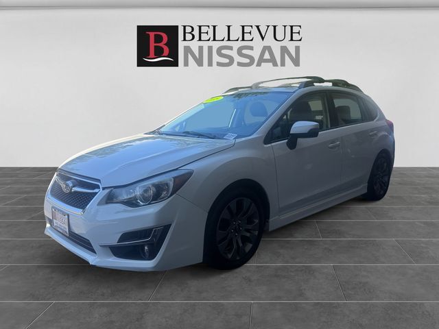 Crystal White Pearl 2015 Subaru Impreza Hatchback All-Wheel Drive Continuously Variable Transmission