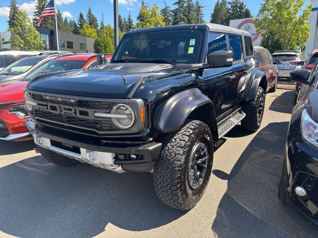 Shadow Black 2023 Ford Bronco Raptor SUV / Crossover Four-Wheel Drive Automatic