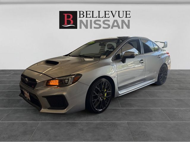 Ice Silver Metallic 2019 Subaru WRX STI Sedan All-Wheel Drive 6-Speed Manual