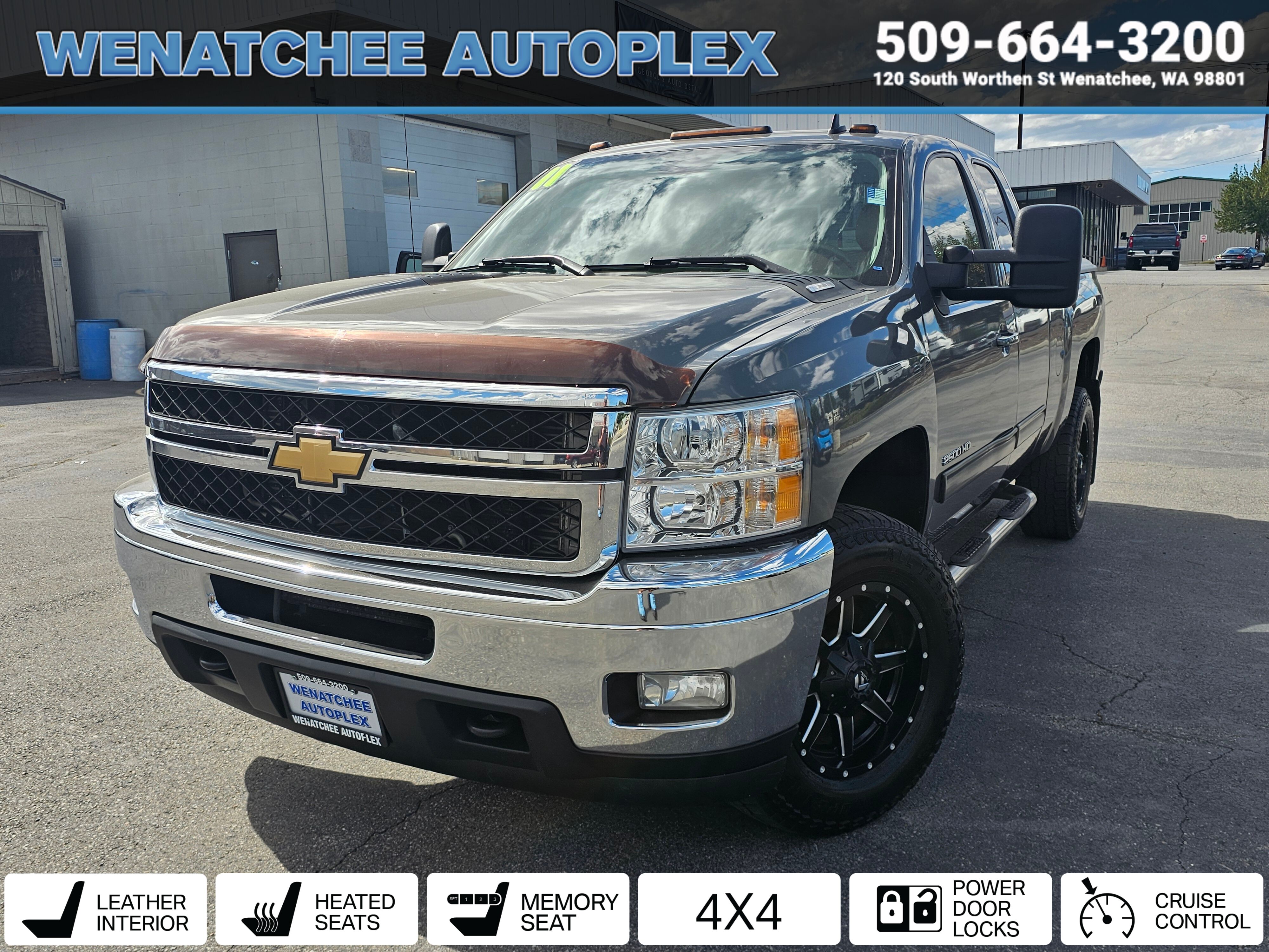 Gray 2011 Chevrolet Silverado 2500HD Pickup Truck Four-Wheel Drive 6-Speed Automatic