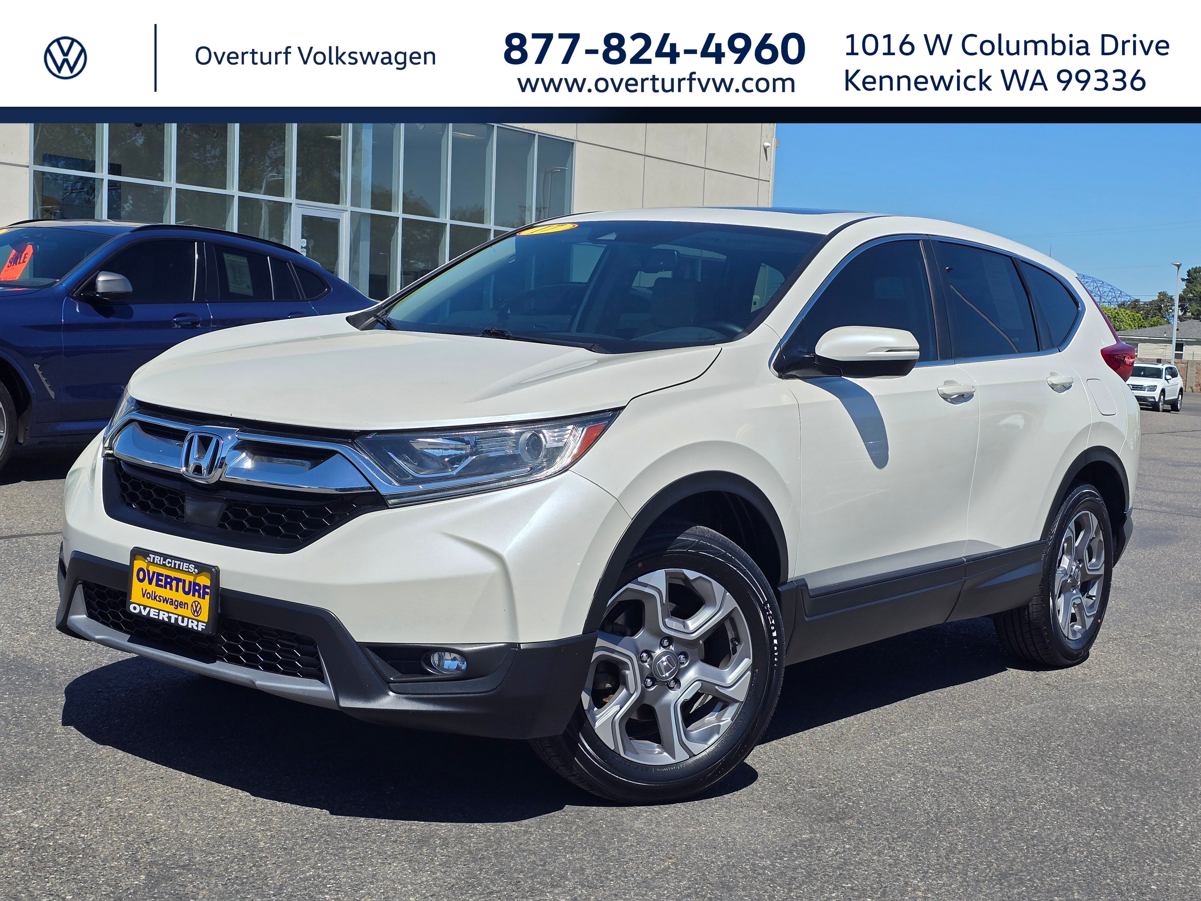 White Diamond Pearl 2017 Honda CR-V SUV / Crossover All-Wheel Drive Continuously Variable Transmission