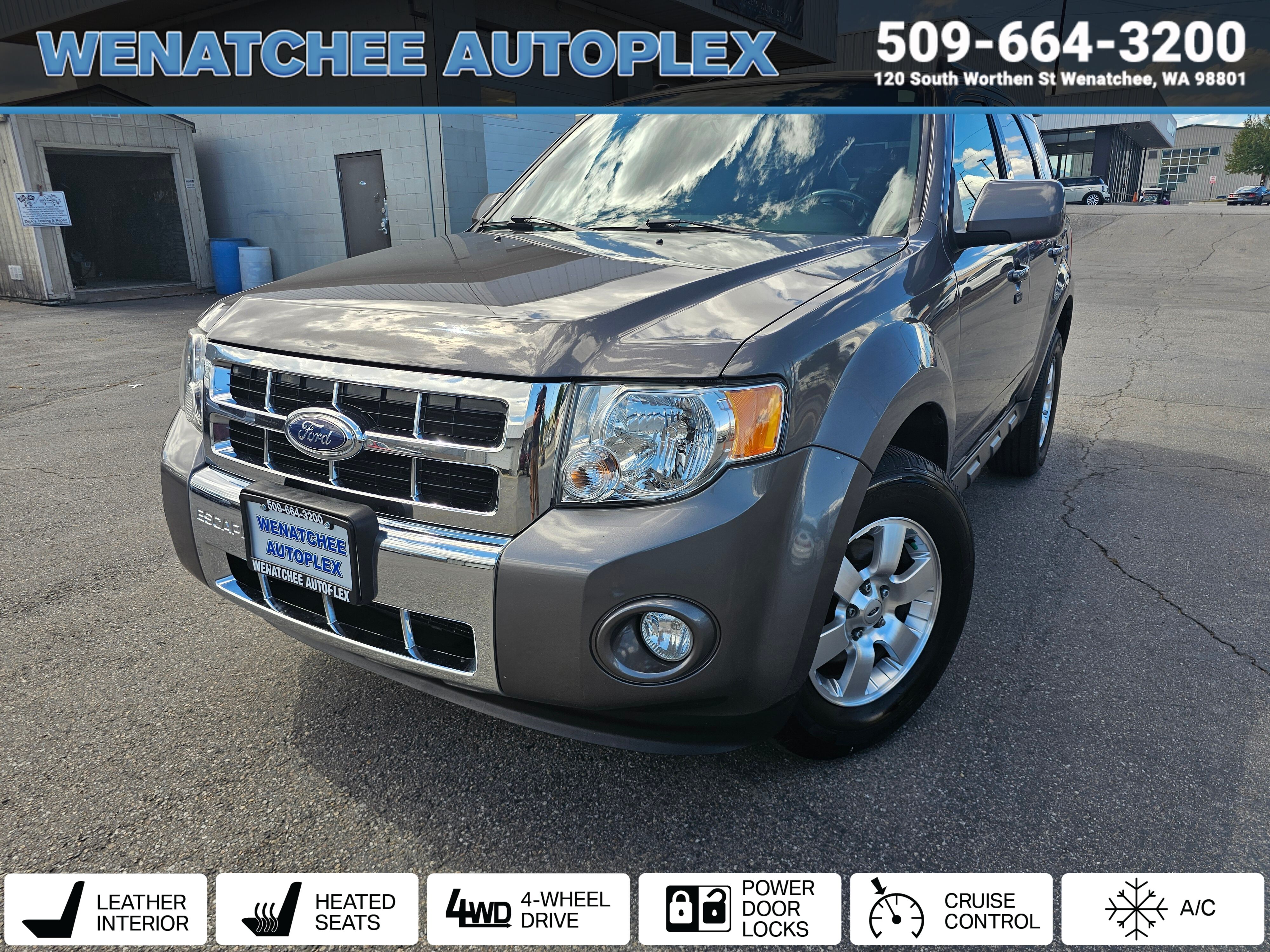 Gray 2011 Ford Escape SUV / Crossover All-Wheel Drive 6-Speed Automatic