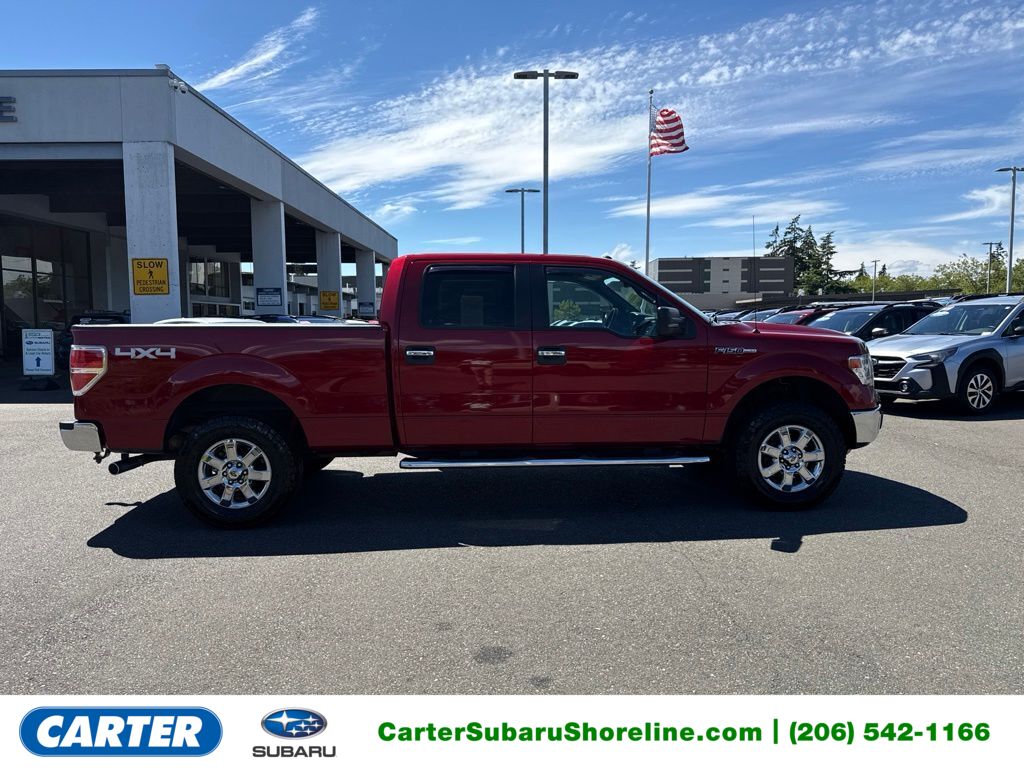 Ruby Red Metallic 2014 Ford F-150 Pickup Truck Four-Wheel Drive 6-Speed Automatic