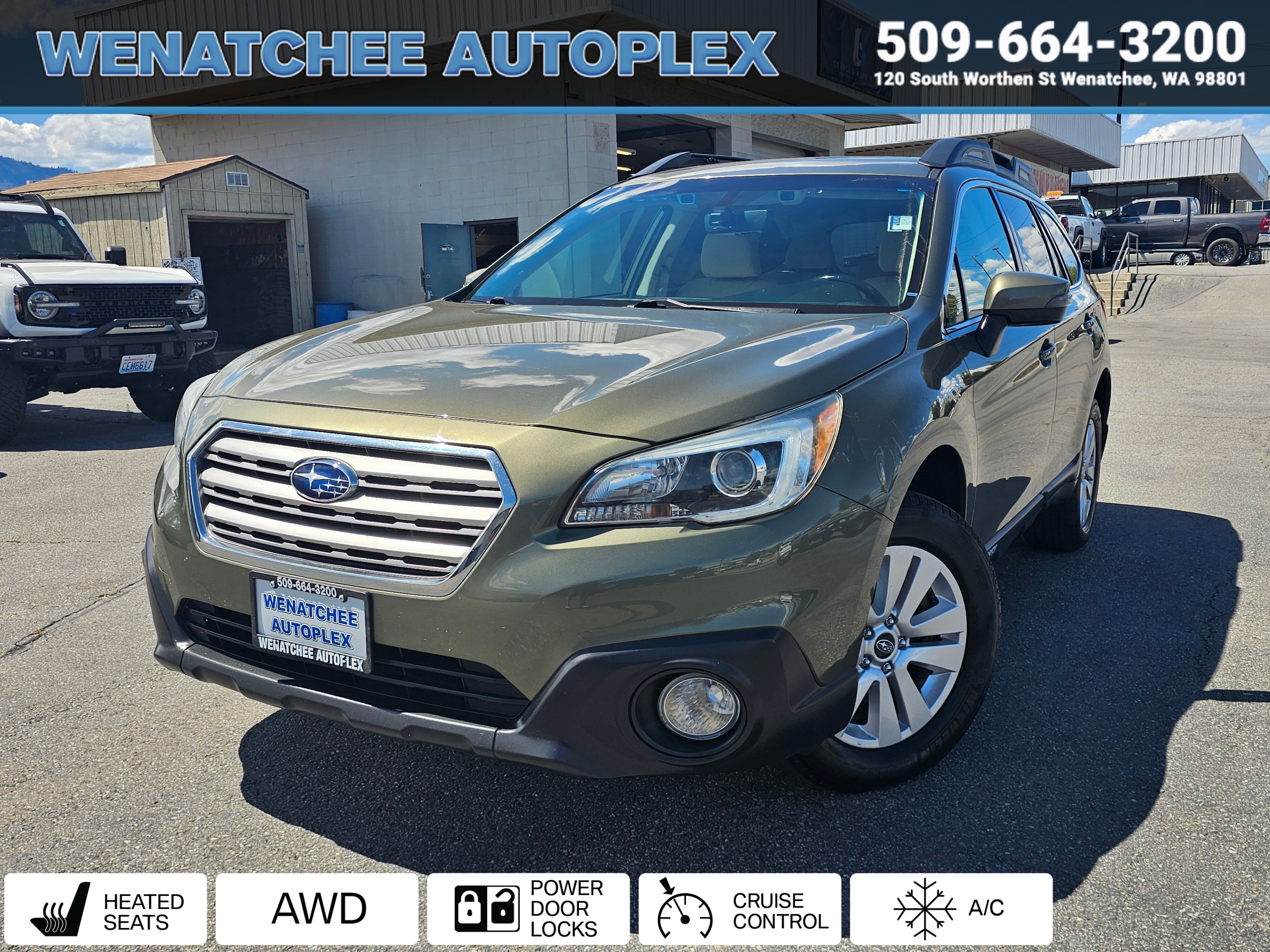 2017 Subaru Outback Wagon All-Wheel Drive 6-Speed CVT