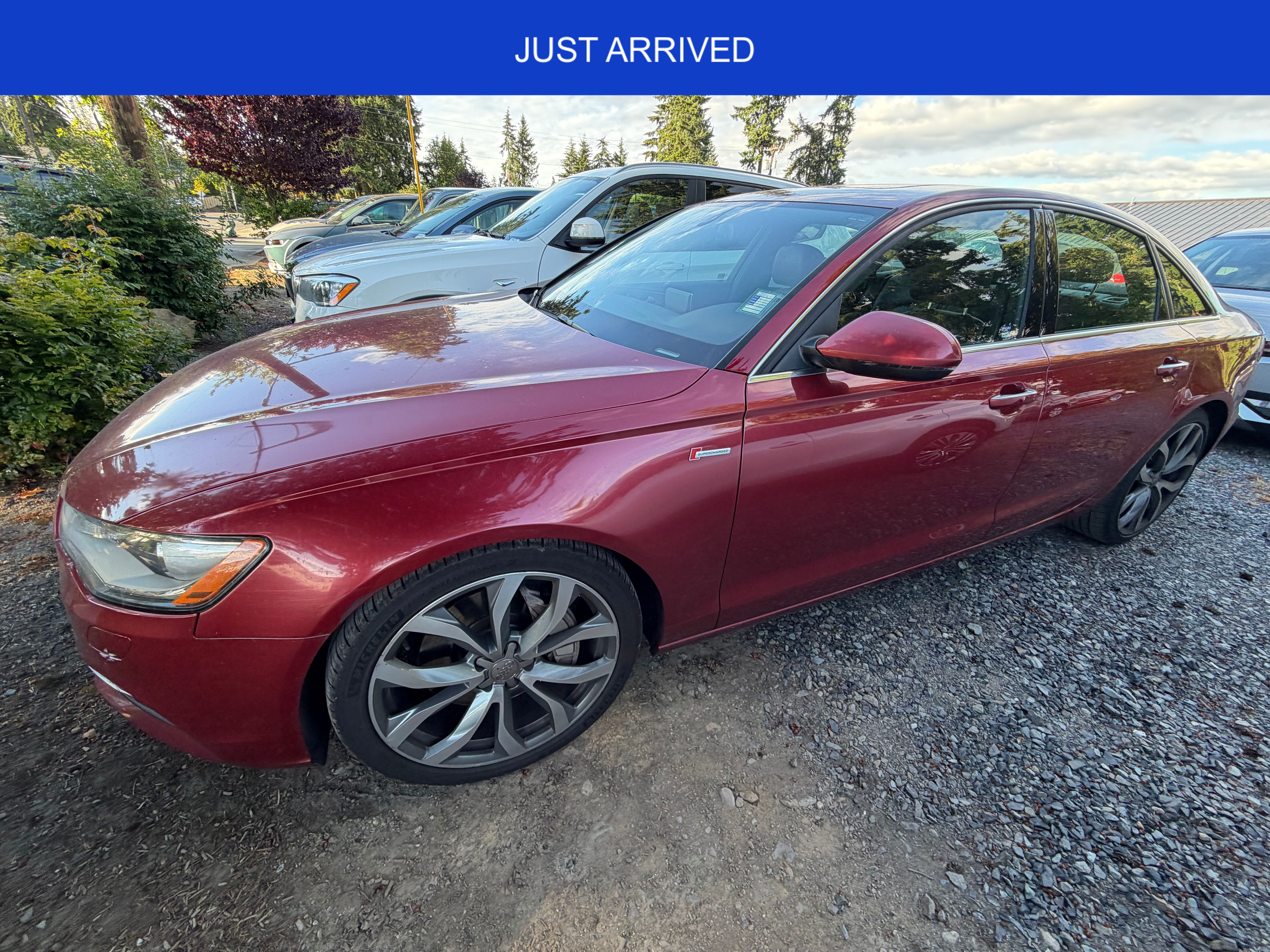 Garnet Red Pearl 2014 Audi A6 Sedan All-Wheel Drive 8-Speed Automatic