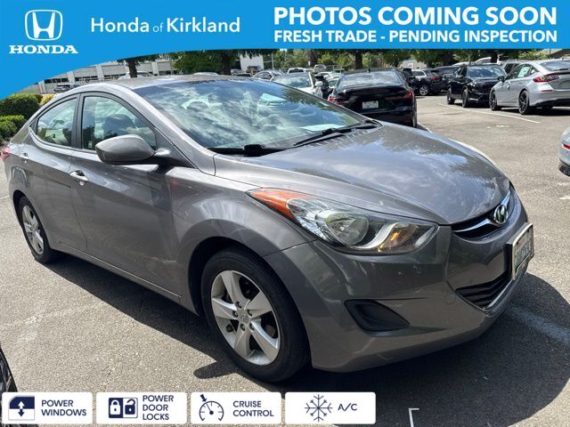 Harbor Gray Metallic 2011 Hyundai Elantra Sedan Front-Wheel Drive 6-Speed Automatic Overdrive