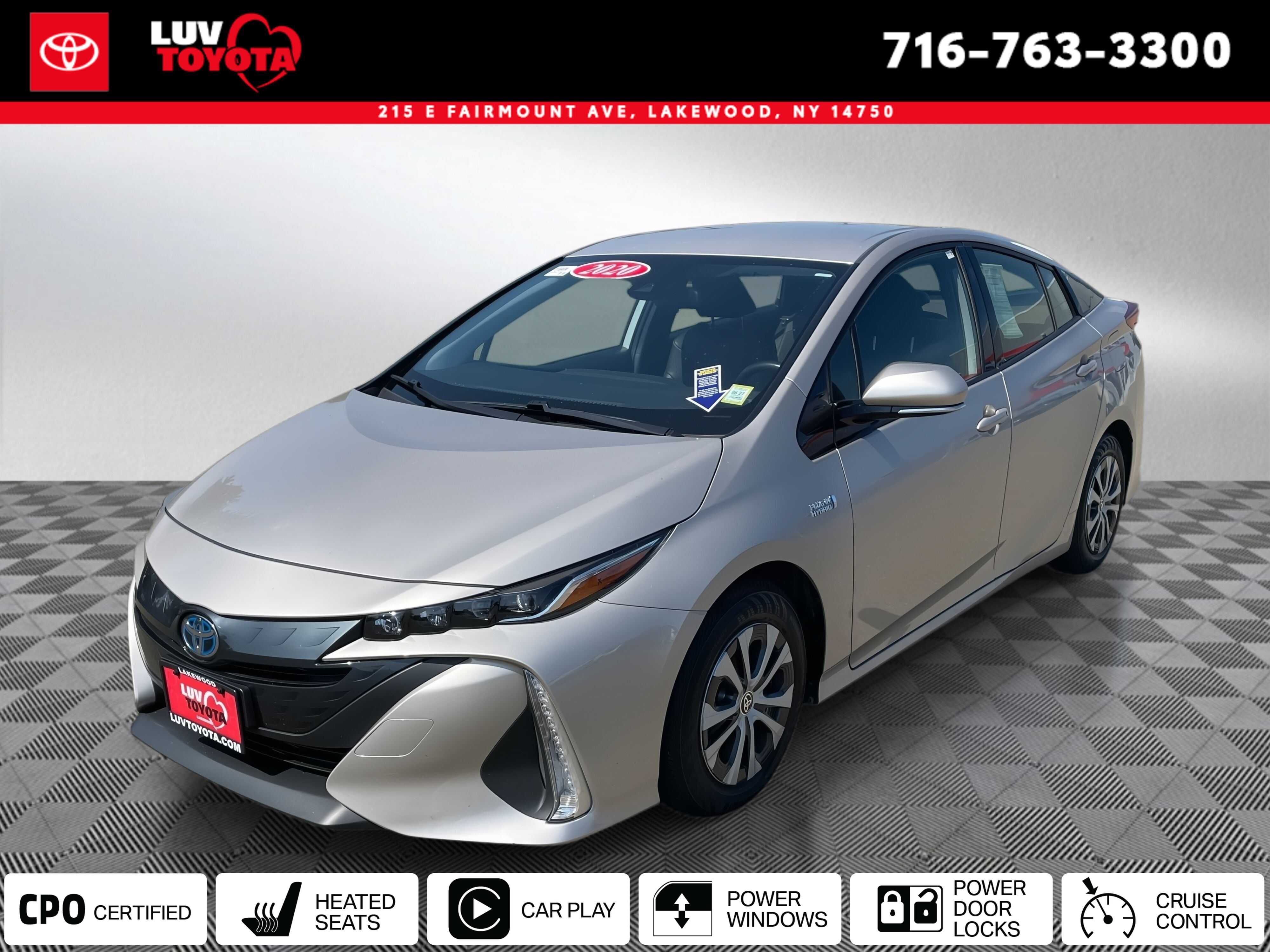  2020 Toyota Prius Prime LE FWD   
