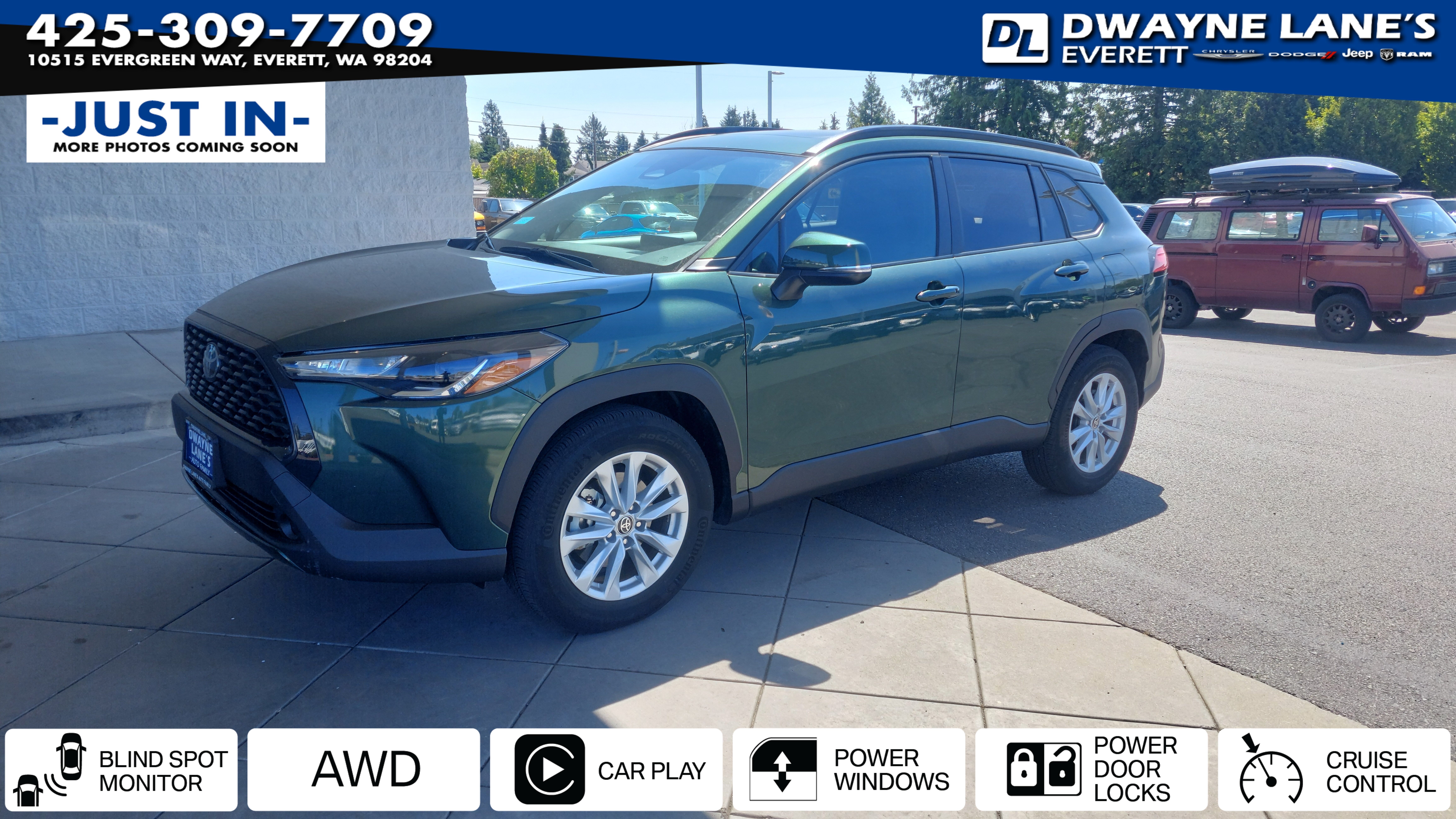 Cypress 2023 Toyota Corolla Cross SUV / Crossover All-Wheel Drive Continuously Variable Transmission