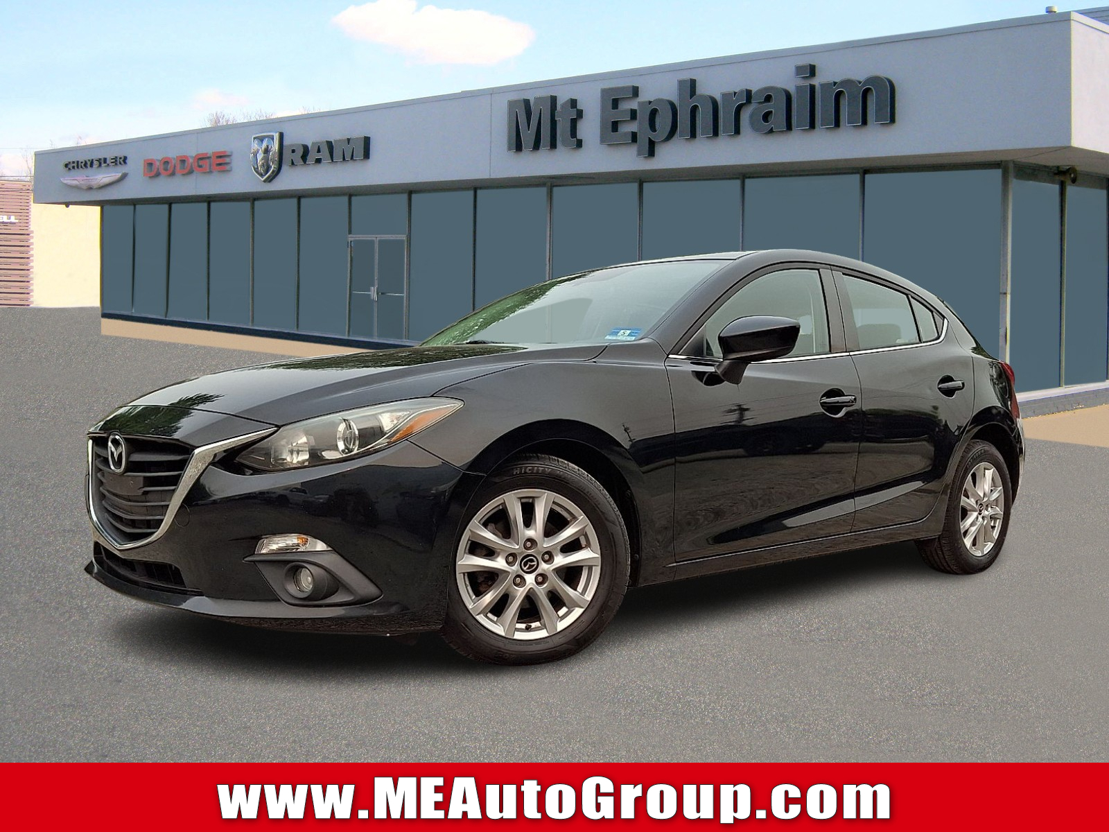 Jet Black Mica - 41W 2016 Mazda MAZDA3 Hatchback Front-Wheel Drive 6-Speed Automatic