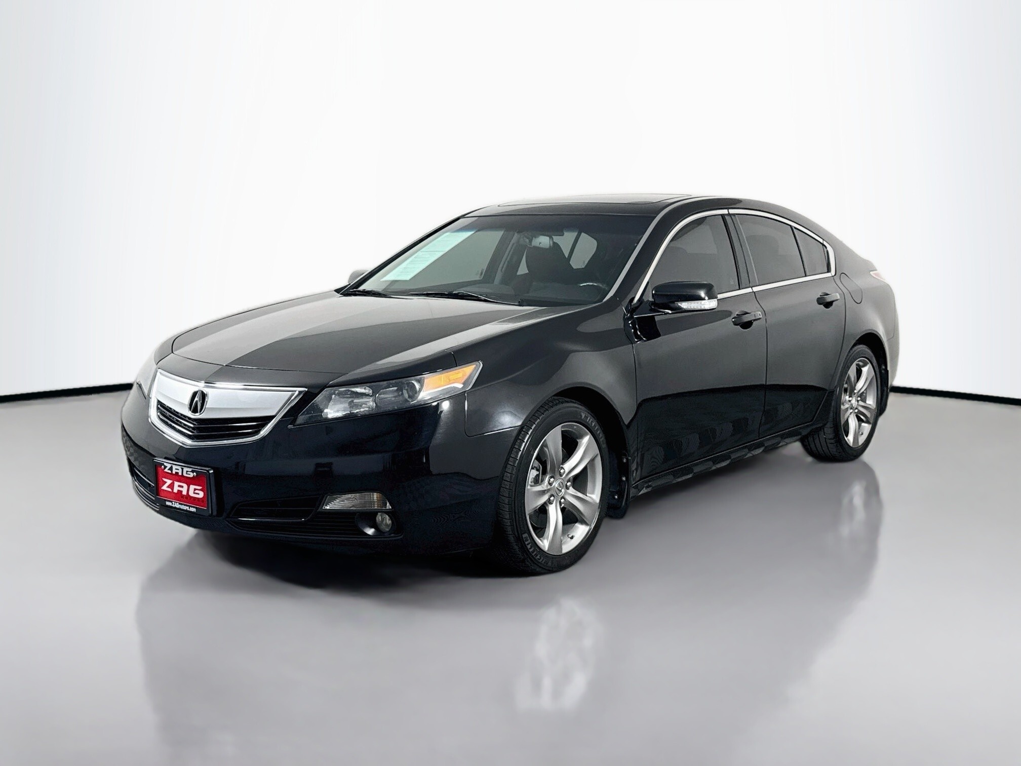 Black 2012 Acura TL Sedan All-Wheel Drive 6-Speed Manual