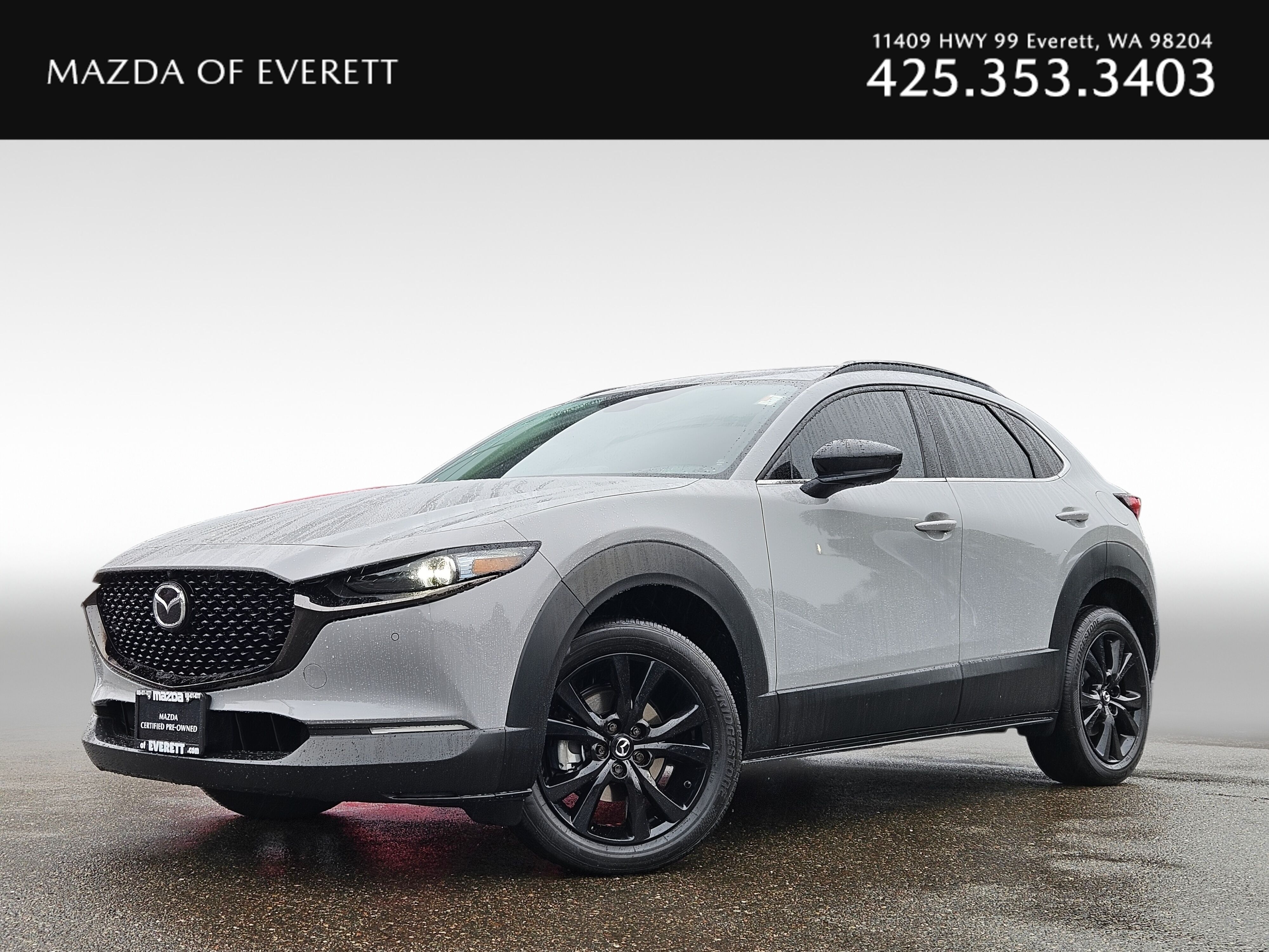 Aero Gray Metallic 2025 Mazda CX-30 SUV / Crossover All-Wheel Drive 6-Speed Automatic