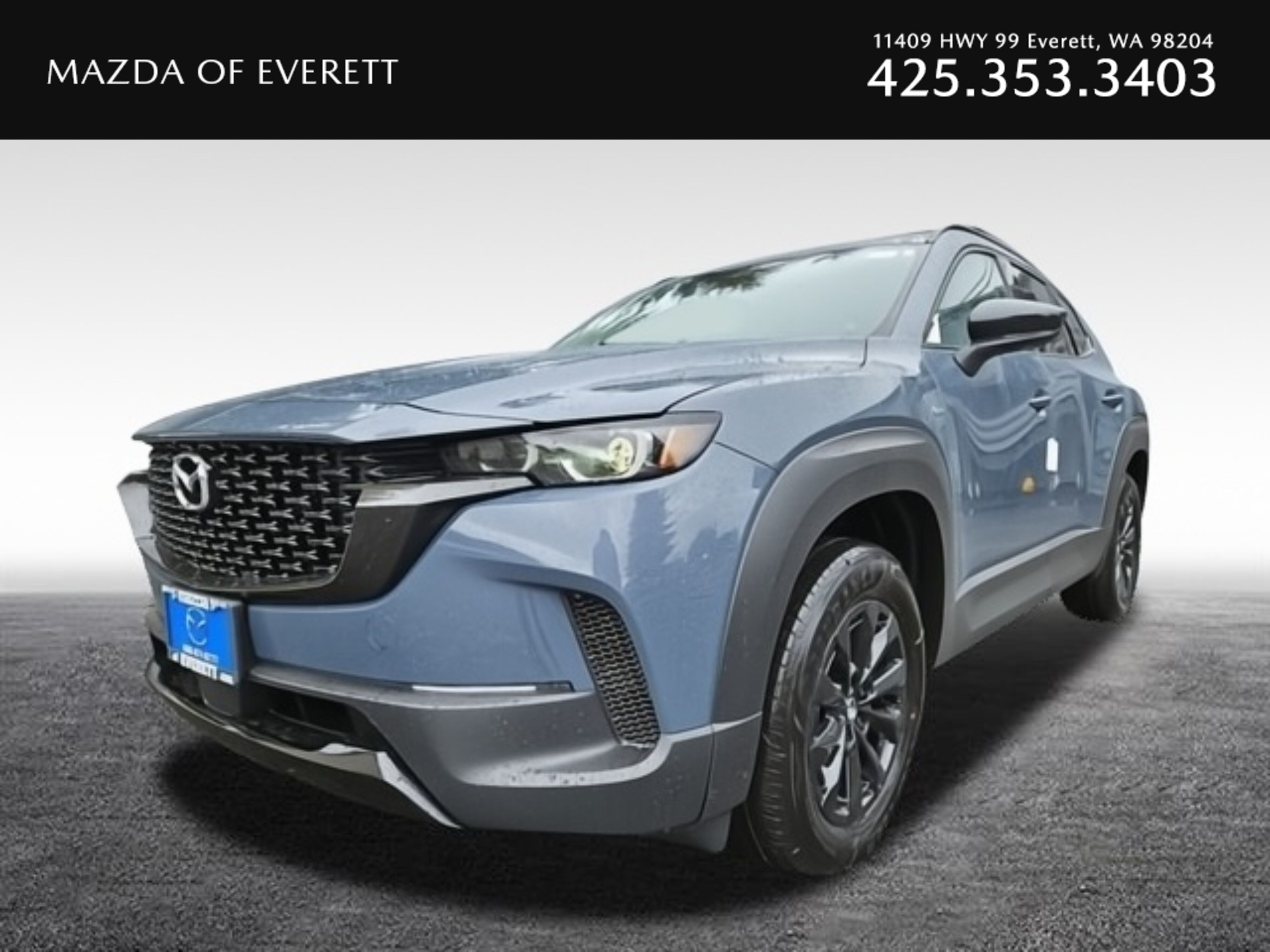 Polymetal Gray Metallic 2025 Mazda CX-50 SUV / Crossover All-Wheel Drive Continuously Variable Transmission